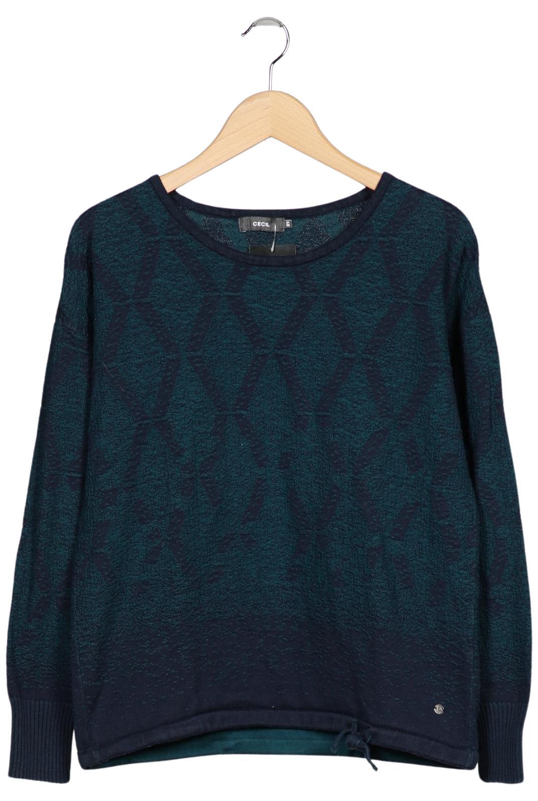 

Cecil Damen Pullover, marineblau, Gr. 34