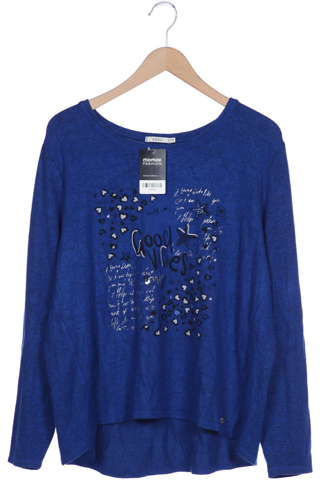 

CECIL Damen Pullover, blau