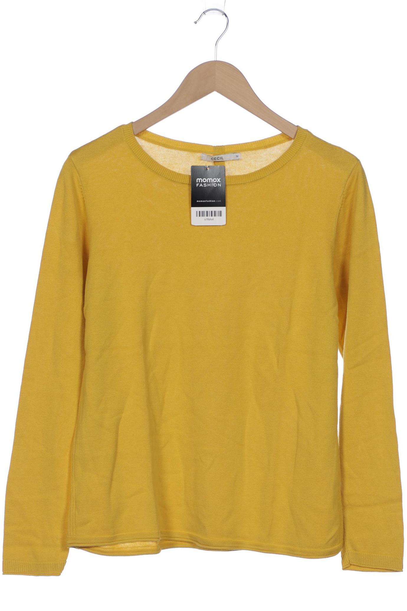 

Cecil Damen Pullover, gelb, Gr. 38