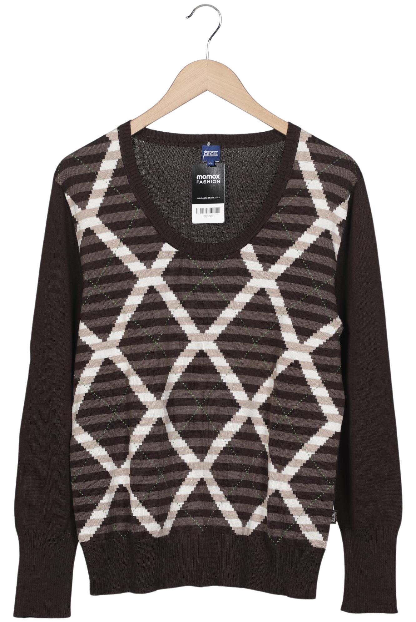 

Cecil Damen Pullover, braun, Gr. 44