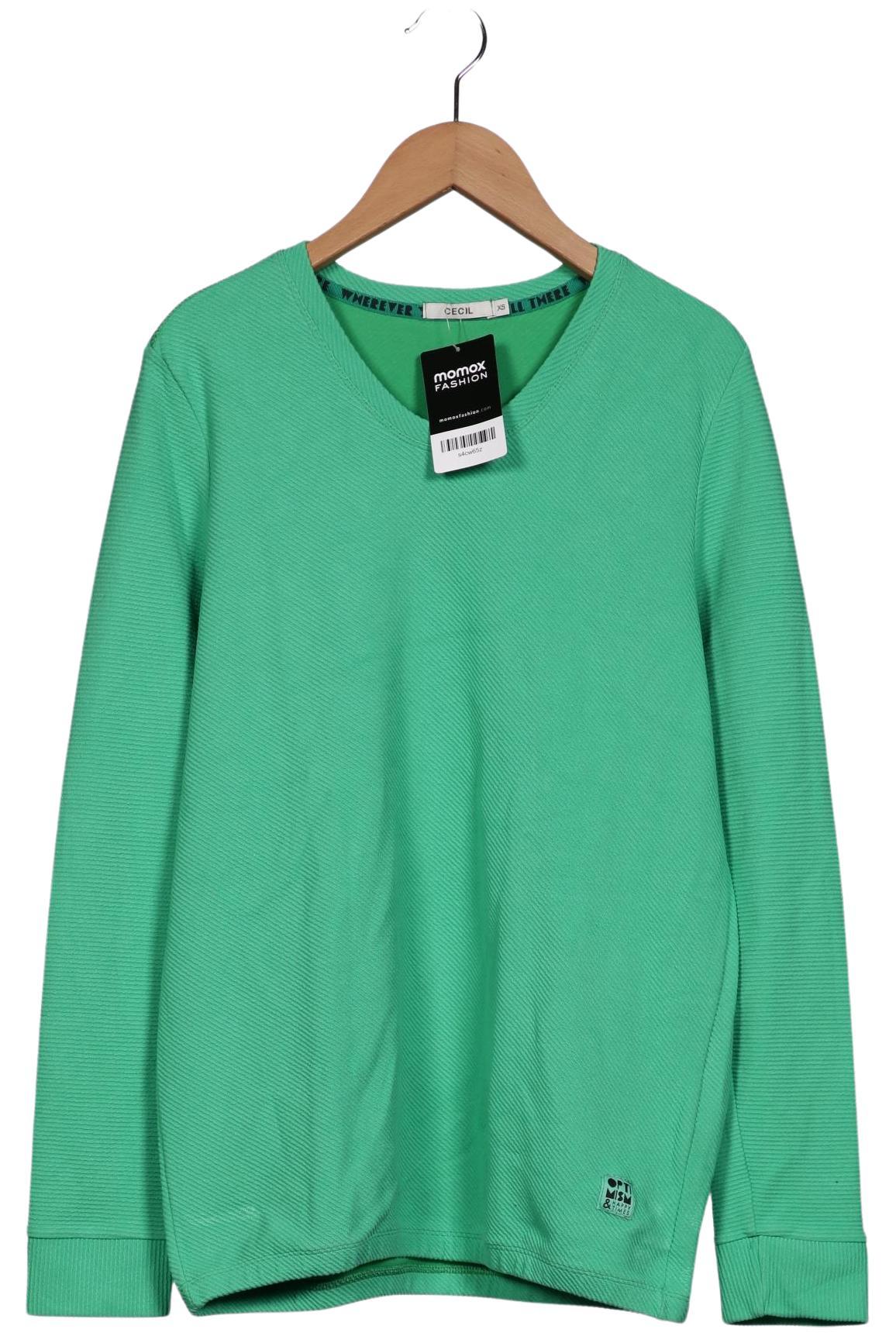 

Cecil Damen Pullover, grün, Gr. 34