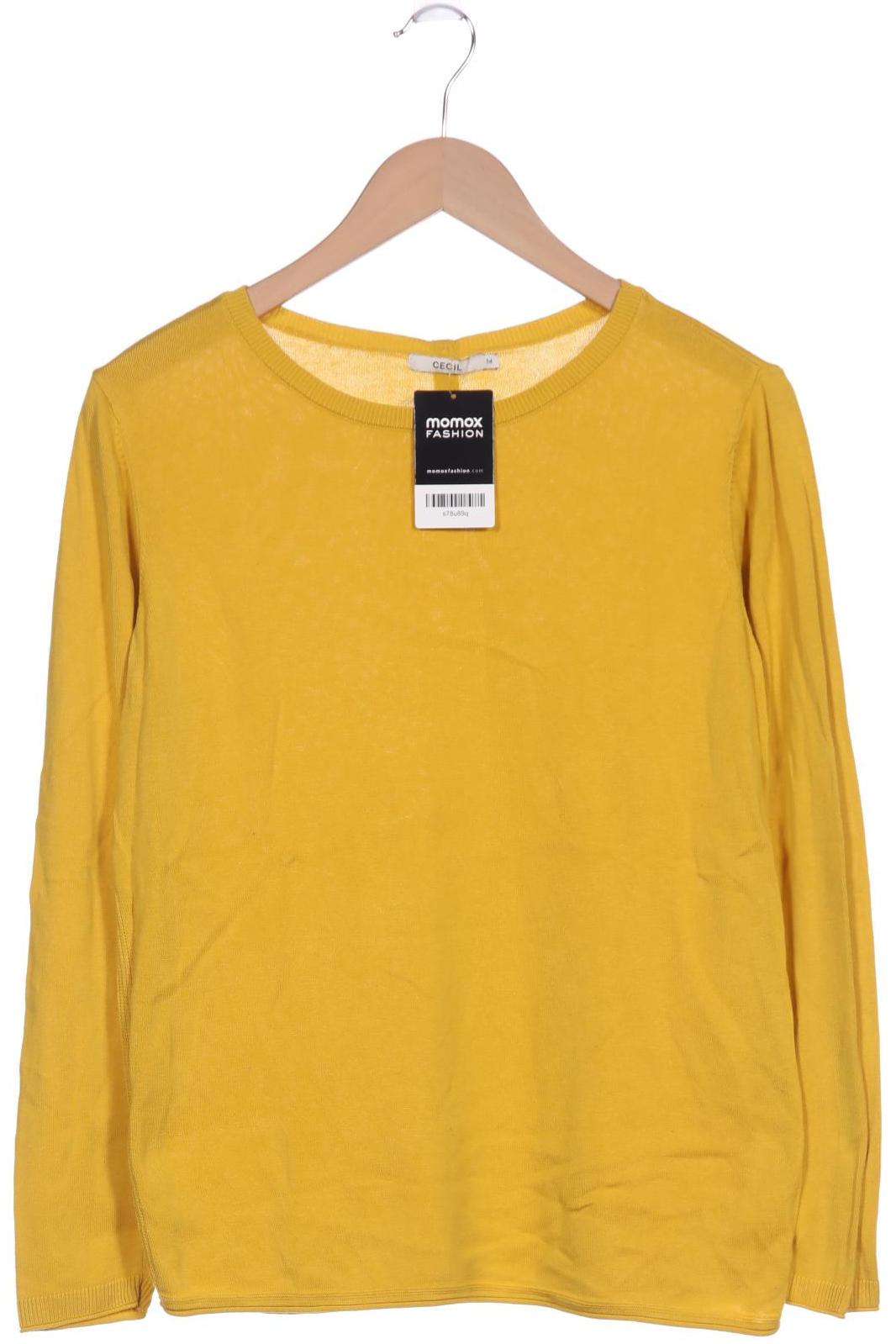 

Cecil Damen Pullover, gelb, Gr. 38