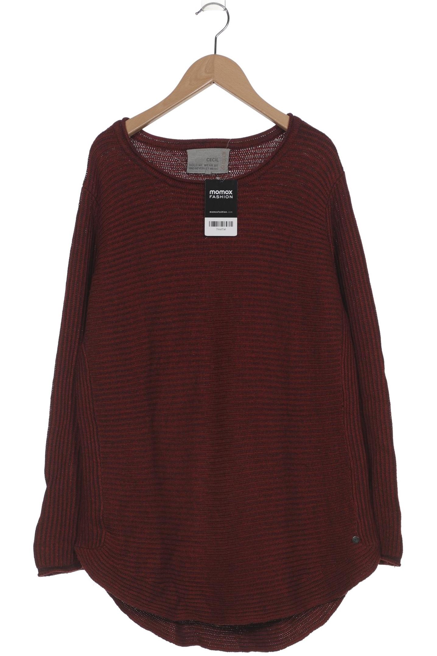 

Cecil Damen Pullover, bordeaux, Gr. 44