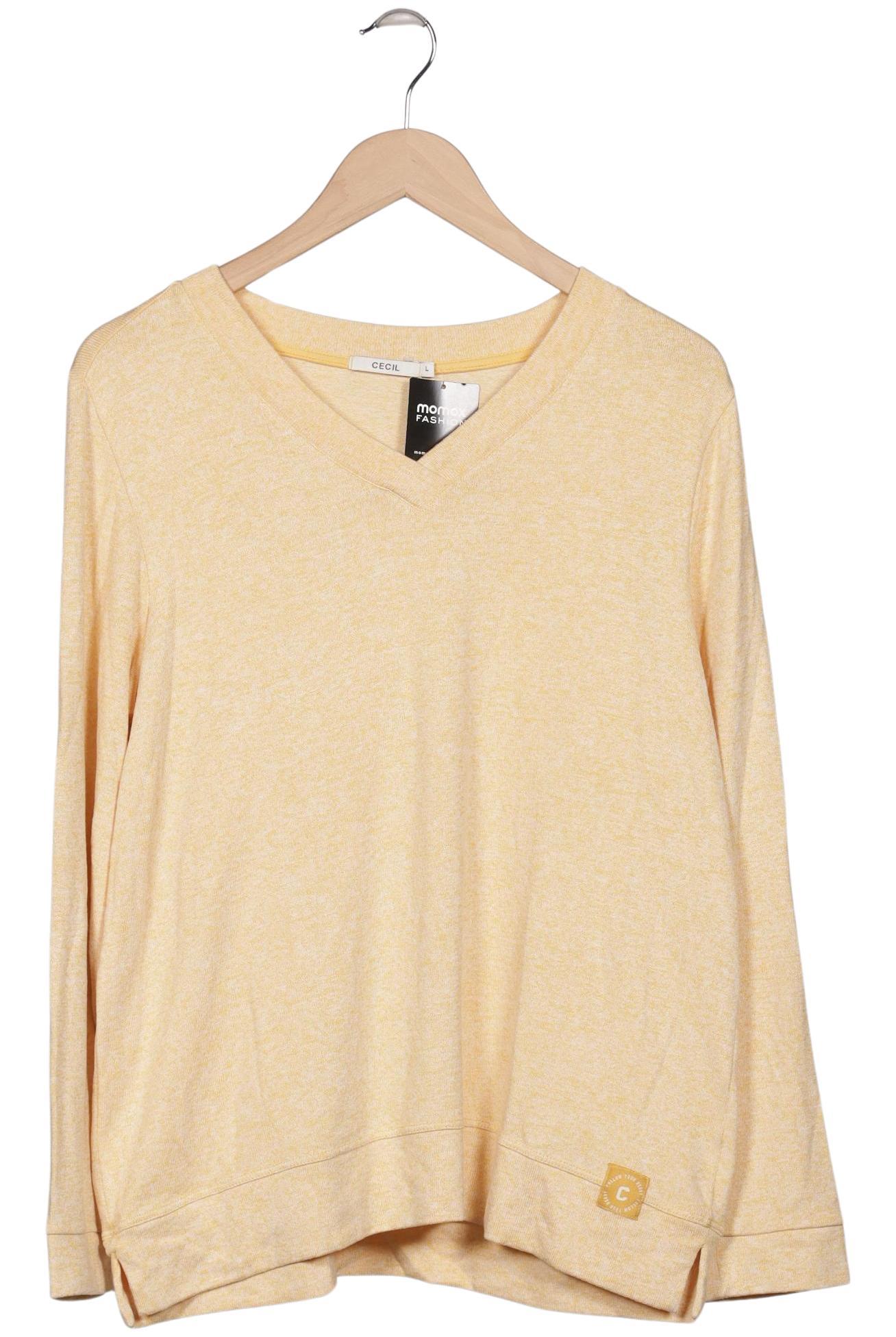 

Cecil Damen Pullover, gelb, Gr. 42