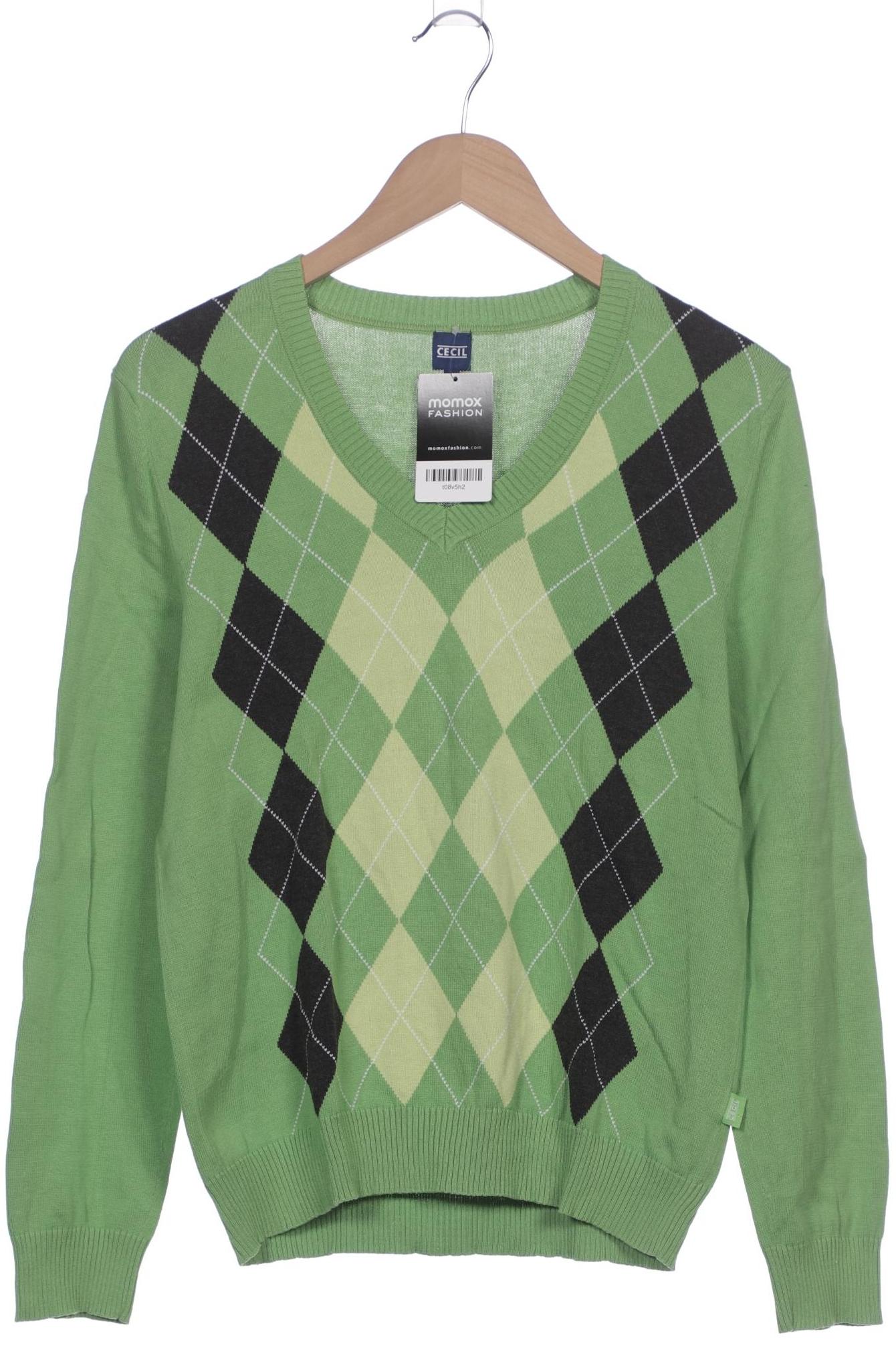 

Cecil Damen Pullover, grün, Gr. 42