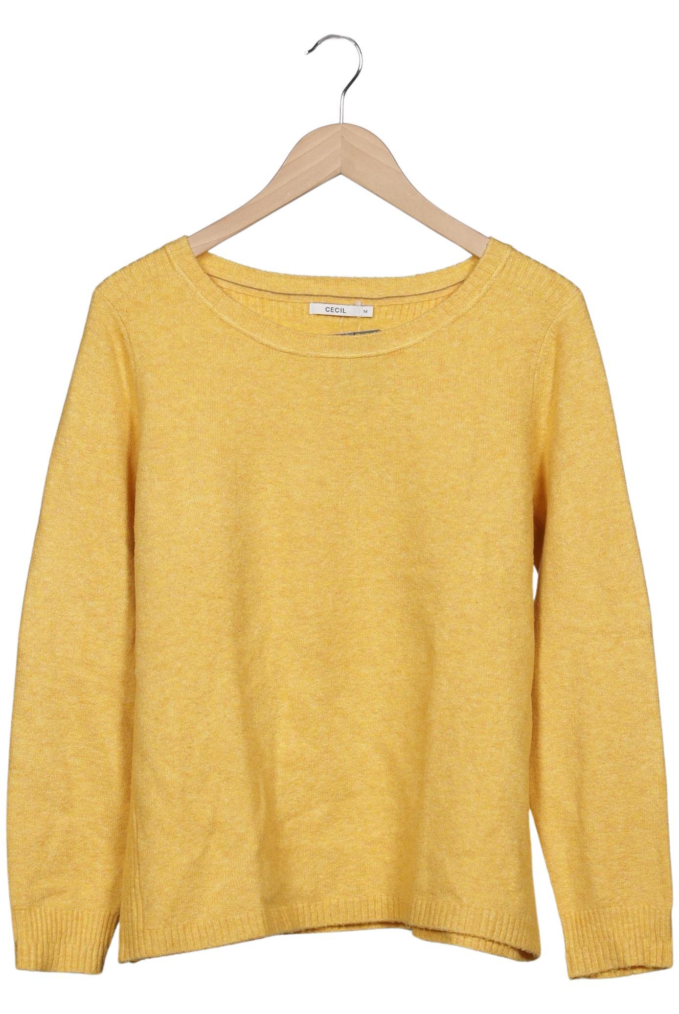 

Cecil Damen Pullover, gelb, Gr. 38