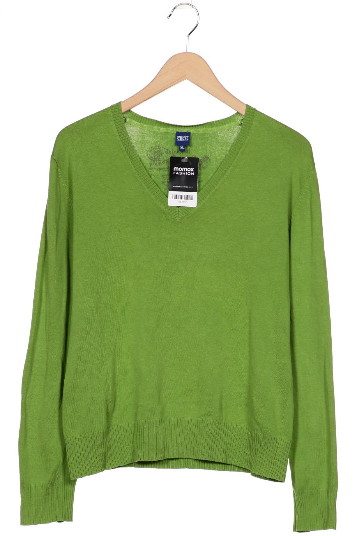 

Cecil Damen Pullover, grün, Gr. 44