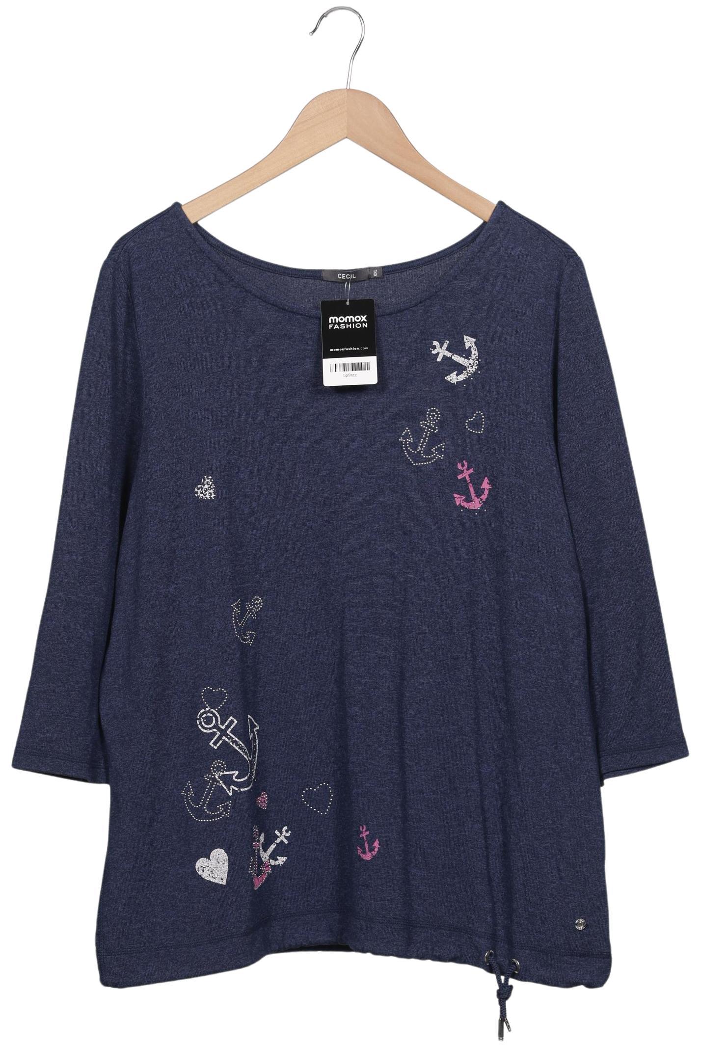 

Cecil Damen Pullover, marineblau, Gr. 46