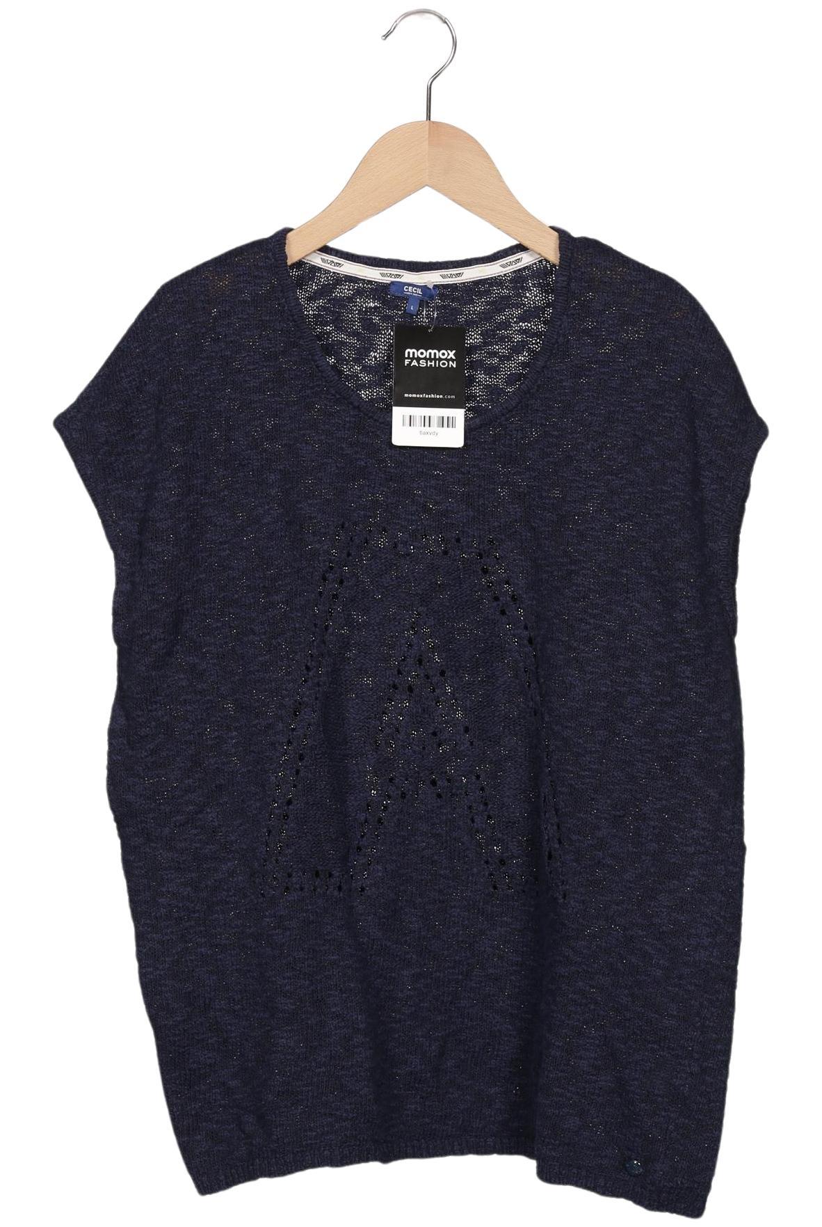 

Cecil Damen Pullover, marineblau, Gr. 42