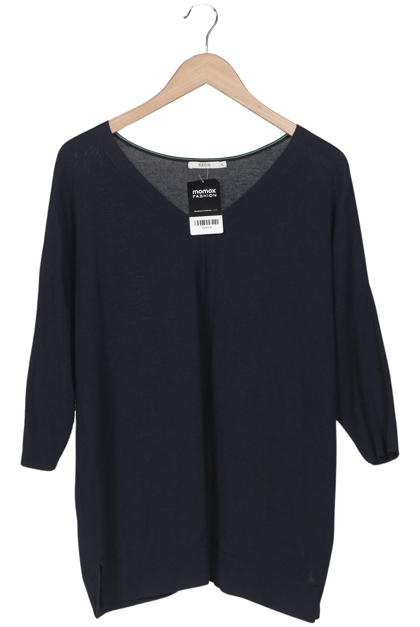 

Cecil Damen Pullover, marineblau, Gr. 44