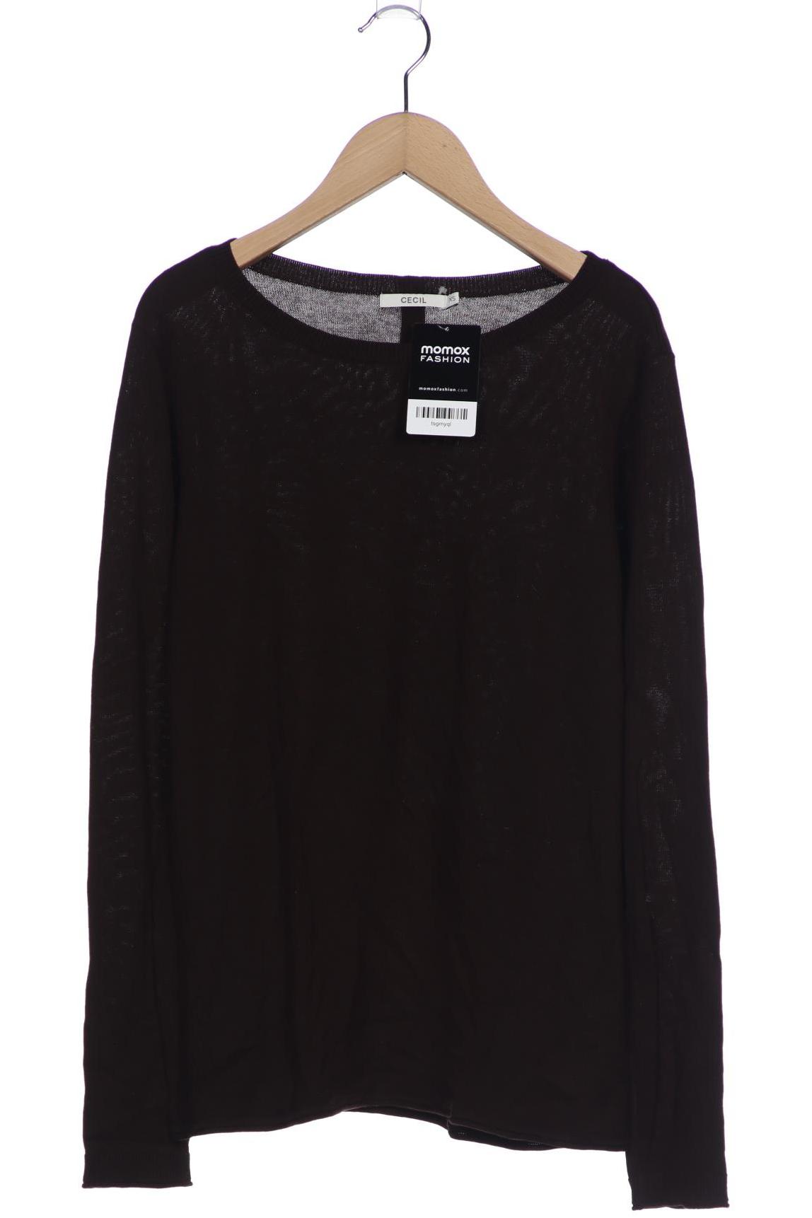 

Cecil Damen Pullover, braun, Gr. 34