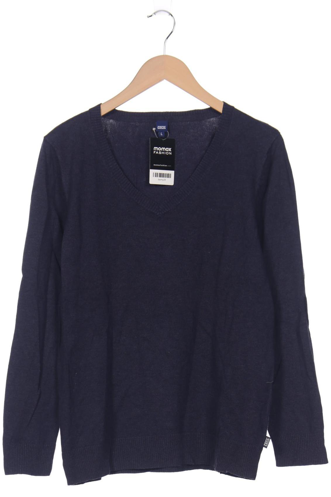 

CECIL Damen Pullover, marineblau