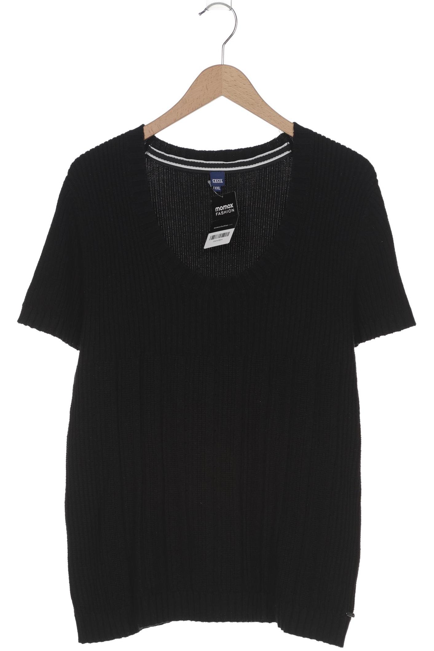 

Cecil Damen Pullover, schwarz, Gr. 46