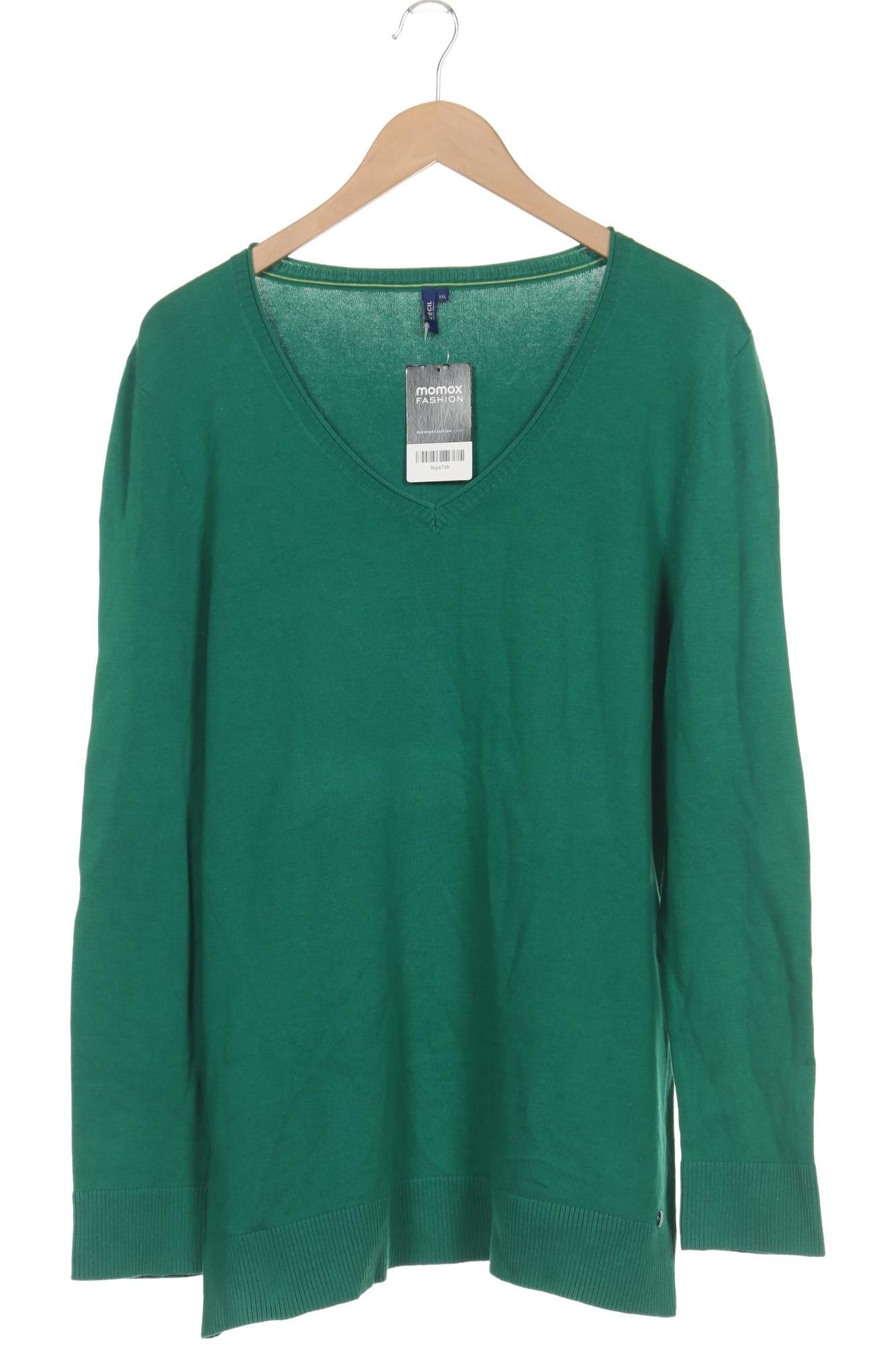 

Cecil Damen Pullover, grün, Gr. 46