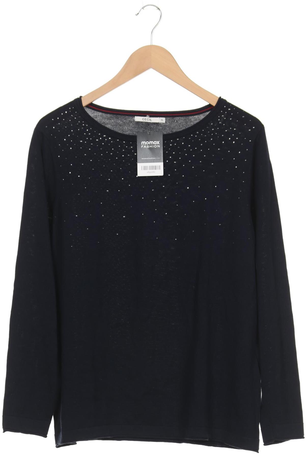

CECIL Damen Pullover, marineblau