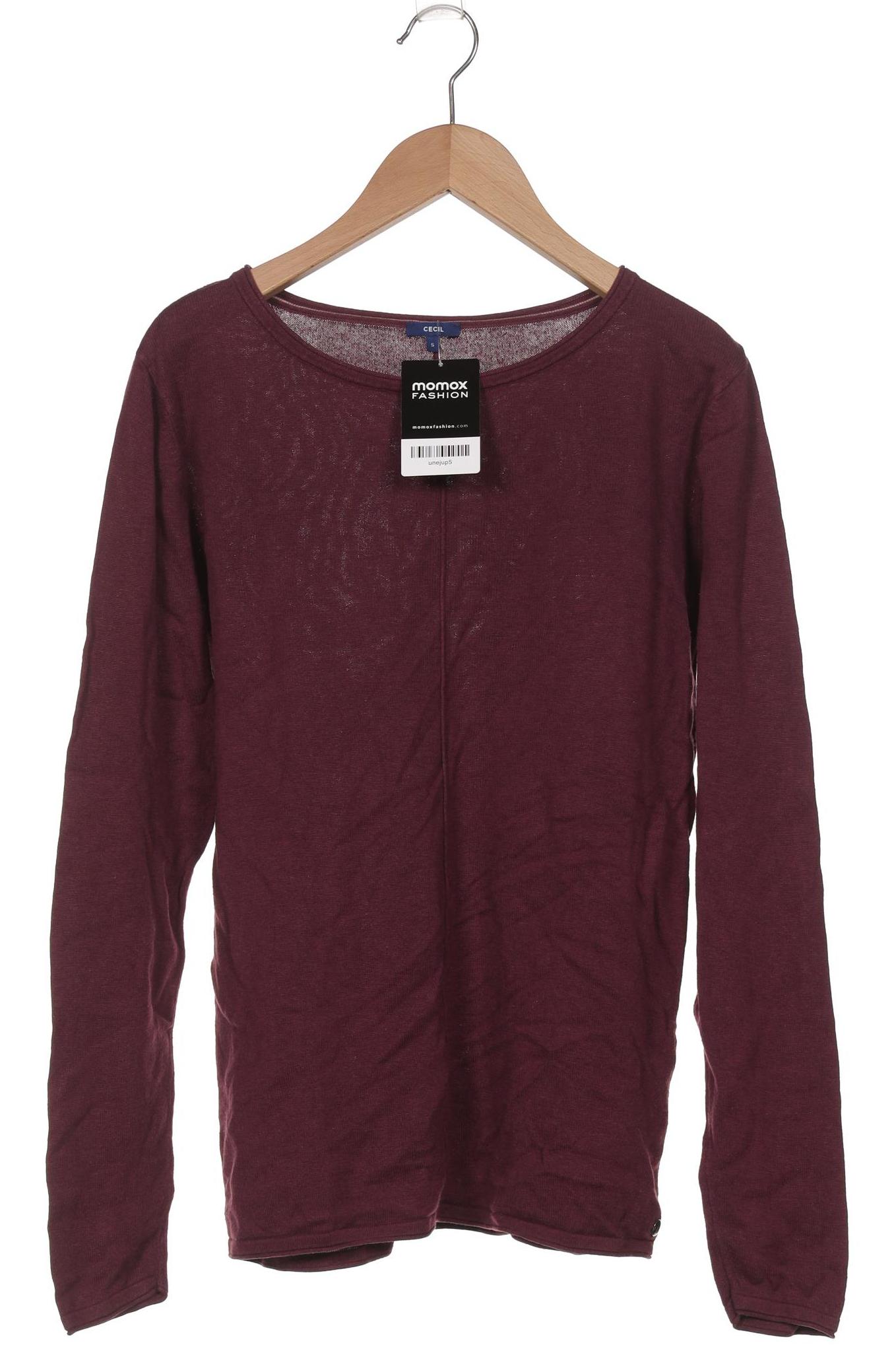 

Cecil Damen Pullover, bordeaux, Gr. 36