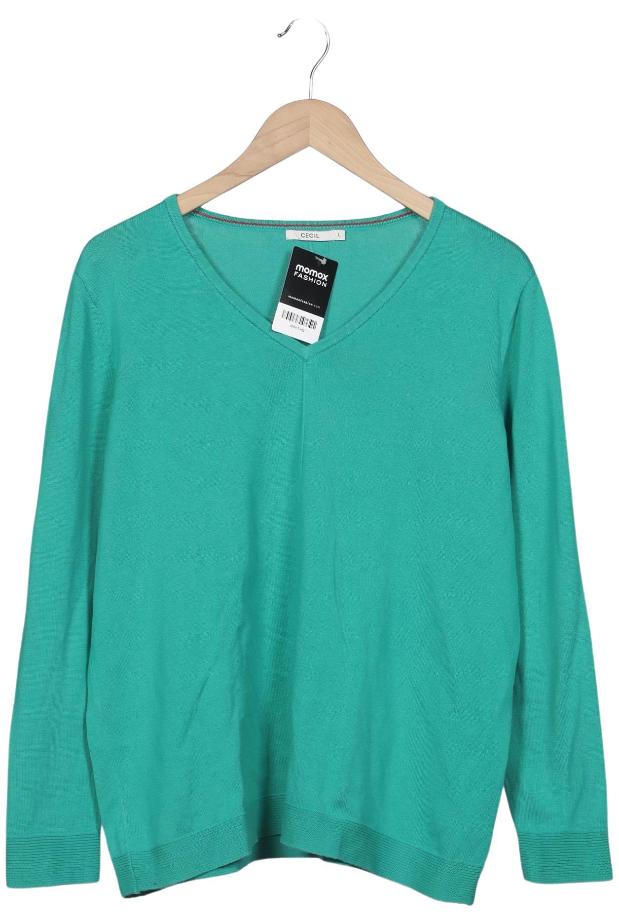 

Cecil Damen Pullover, grün, Gr. 42