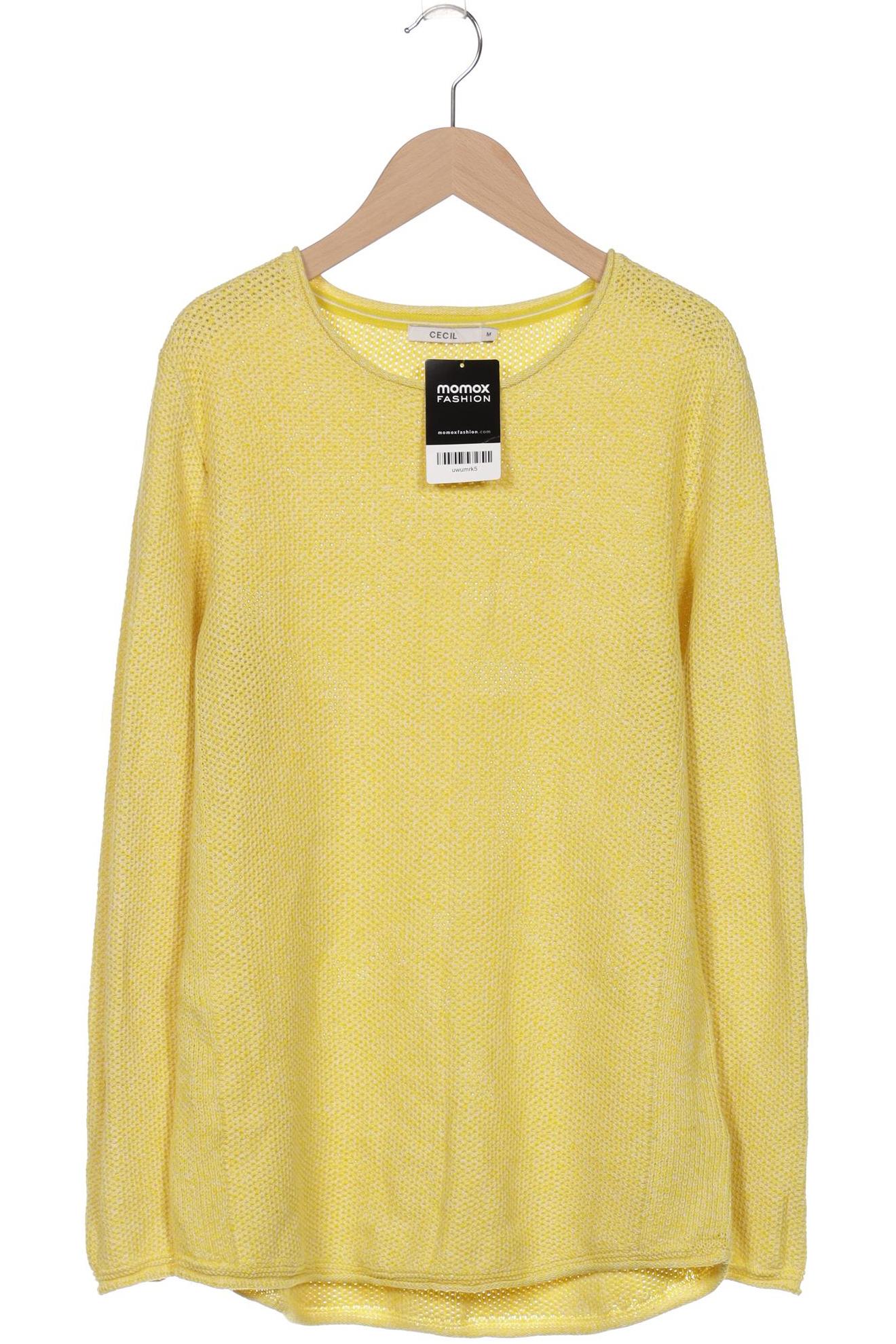 

Cecil Damen Pullover, gelb, Gr. 38