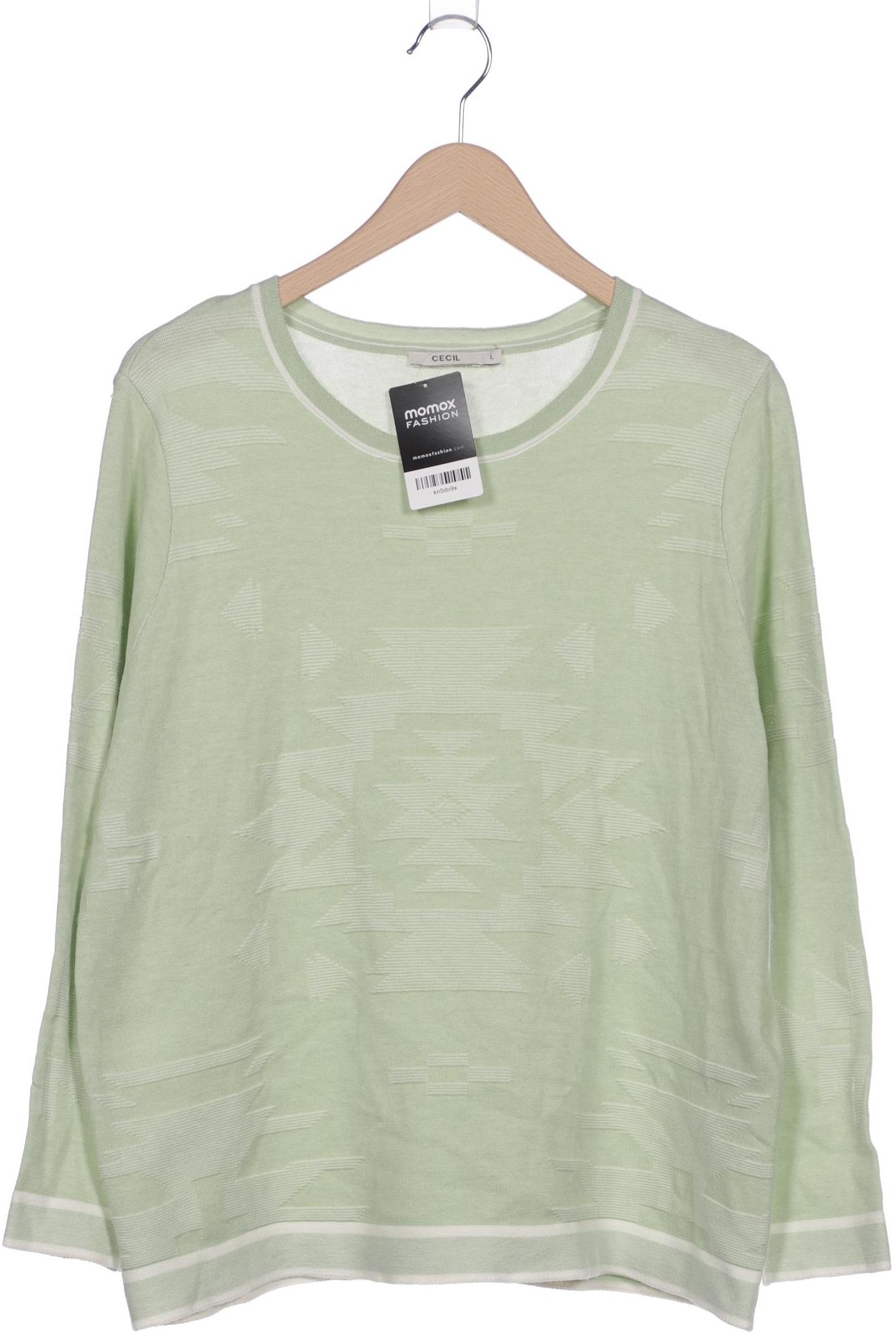

Cecil Damen Pullover, hellgrün, Gr. 42