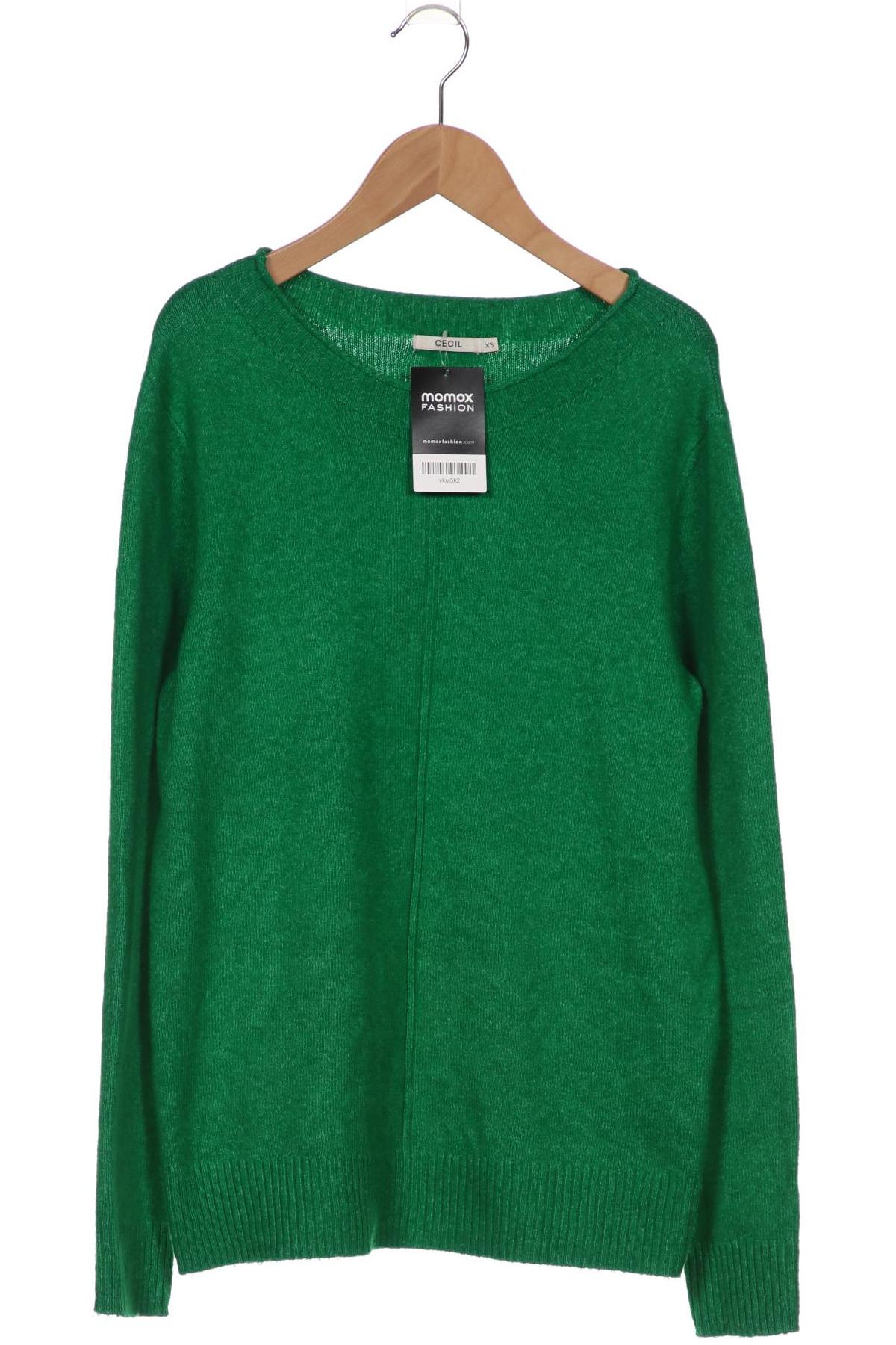 

Cecil Damen Pullover, grün, Gr. 34