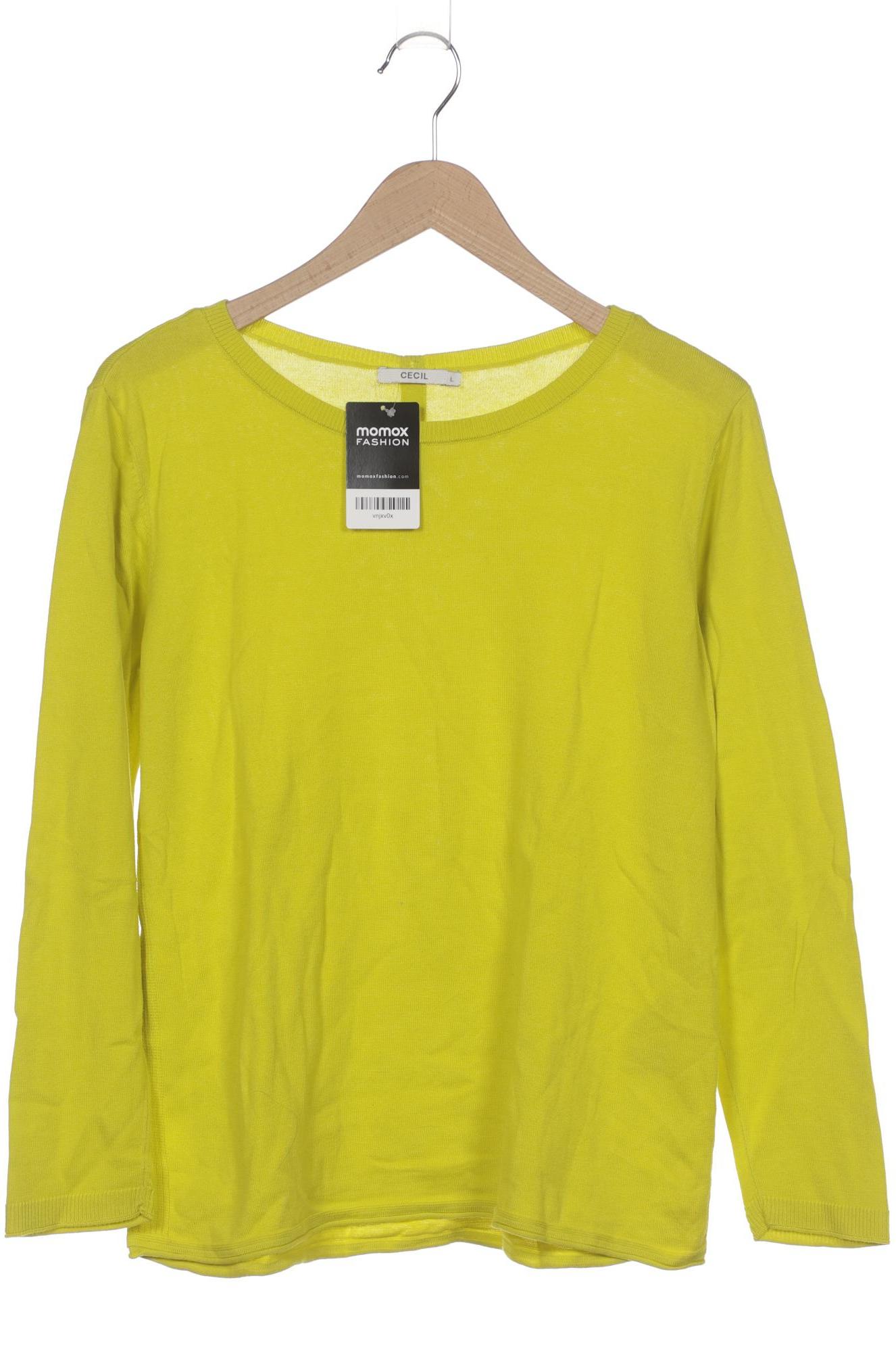 

Cecil Damen Pullover, gelb, Gr. 42