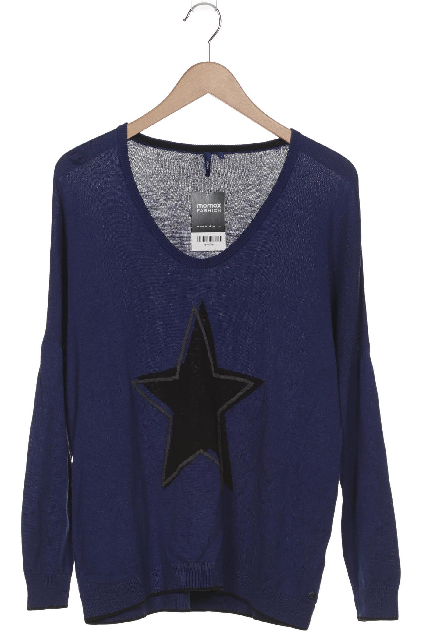 

Cecil Damen Pullover, marineblau, Gr. 42