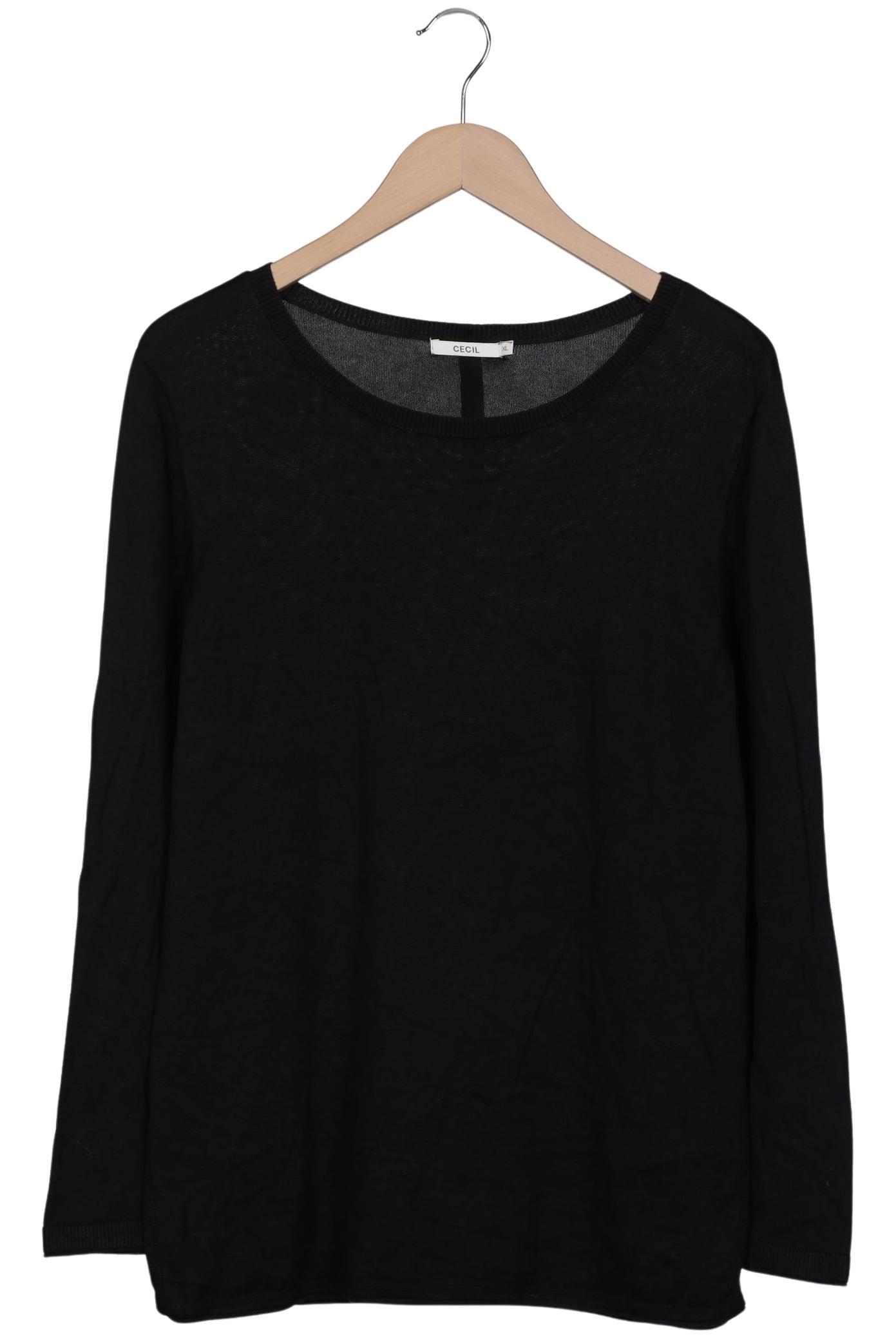 

Cecil Damen Pullover, schwarz, Gr. 44