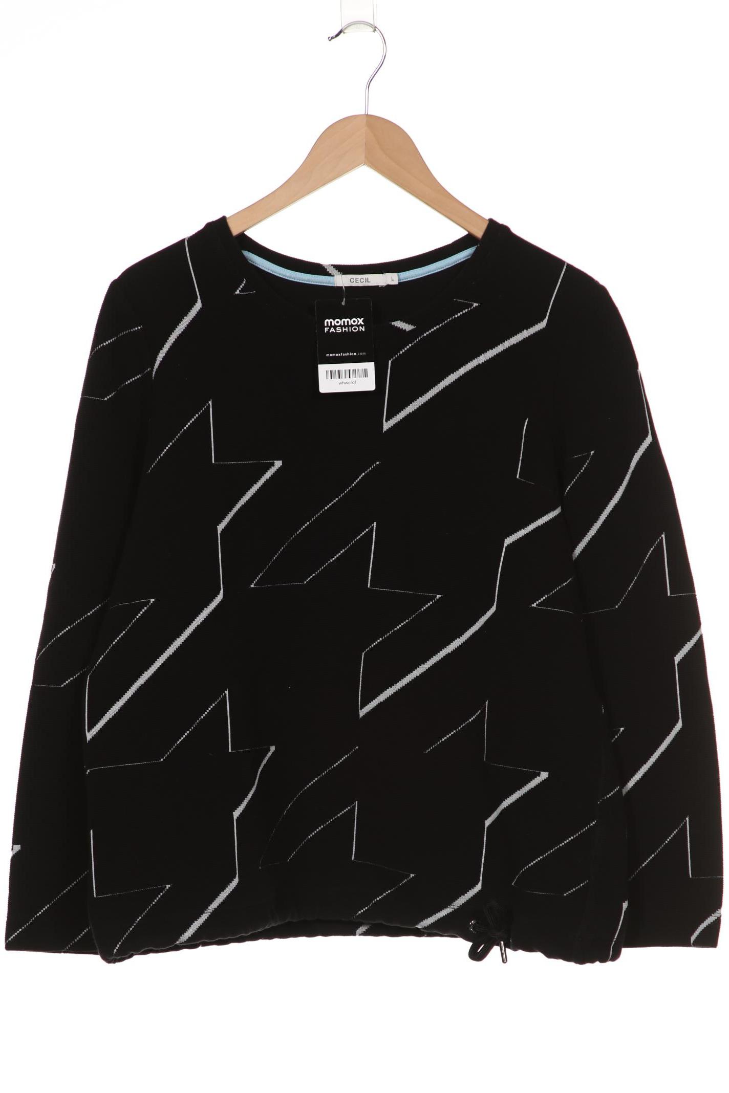 

CECIL Damen Pullover, schwarz