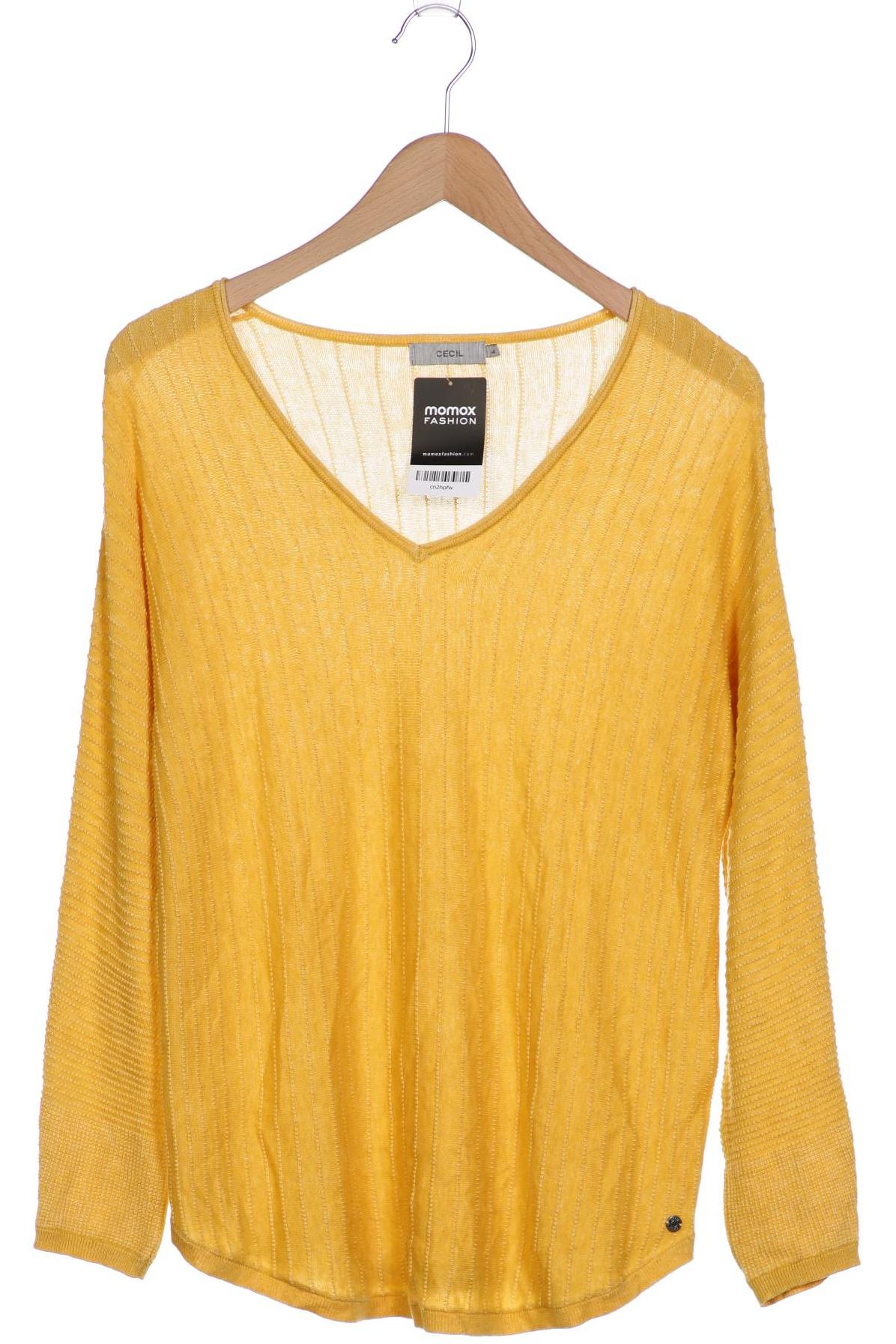 

Cecil Damen Pullover, gelb, Gr. 42