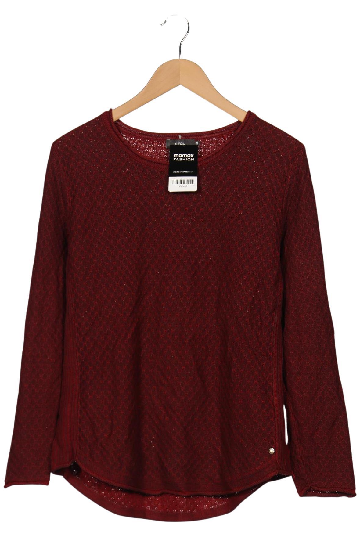 

Cecil Damen Pullover, bordeaux, Gr. 38