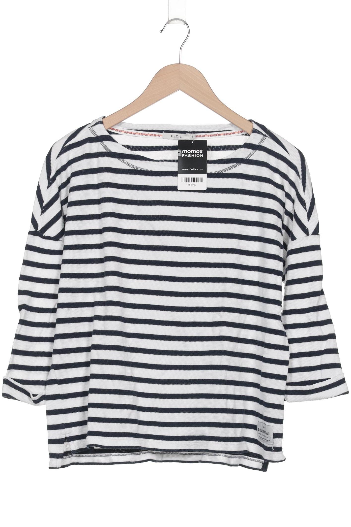 

Cecil Damen Pullover, weiß, Gr. 36