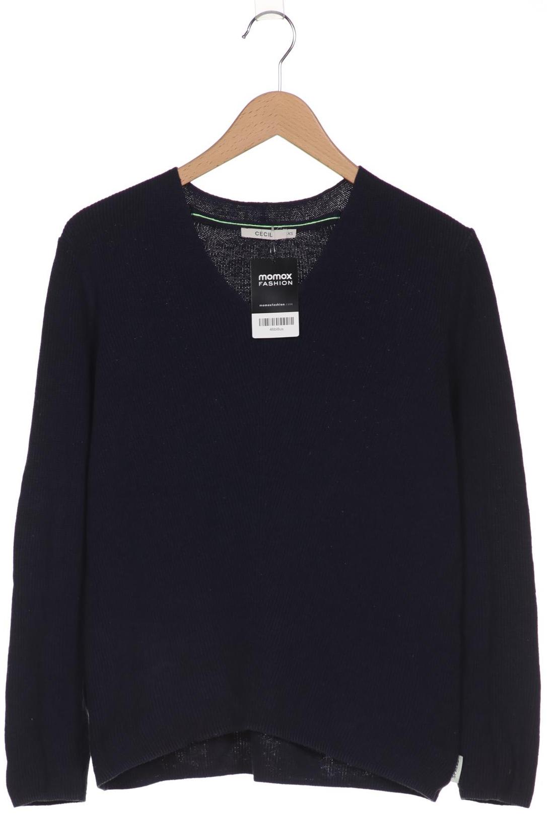 

Cecil Damen Pullover, marineblau, Gr. 34