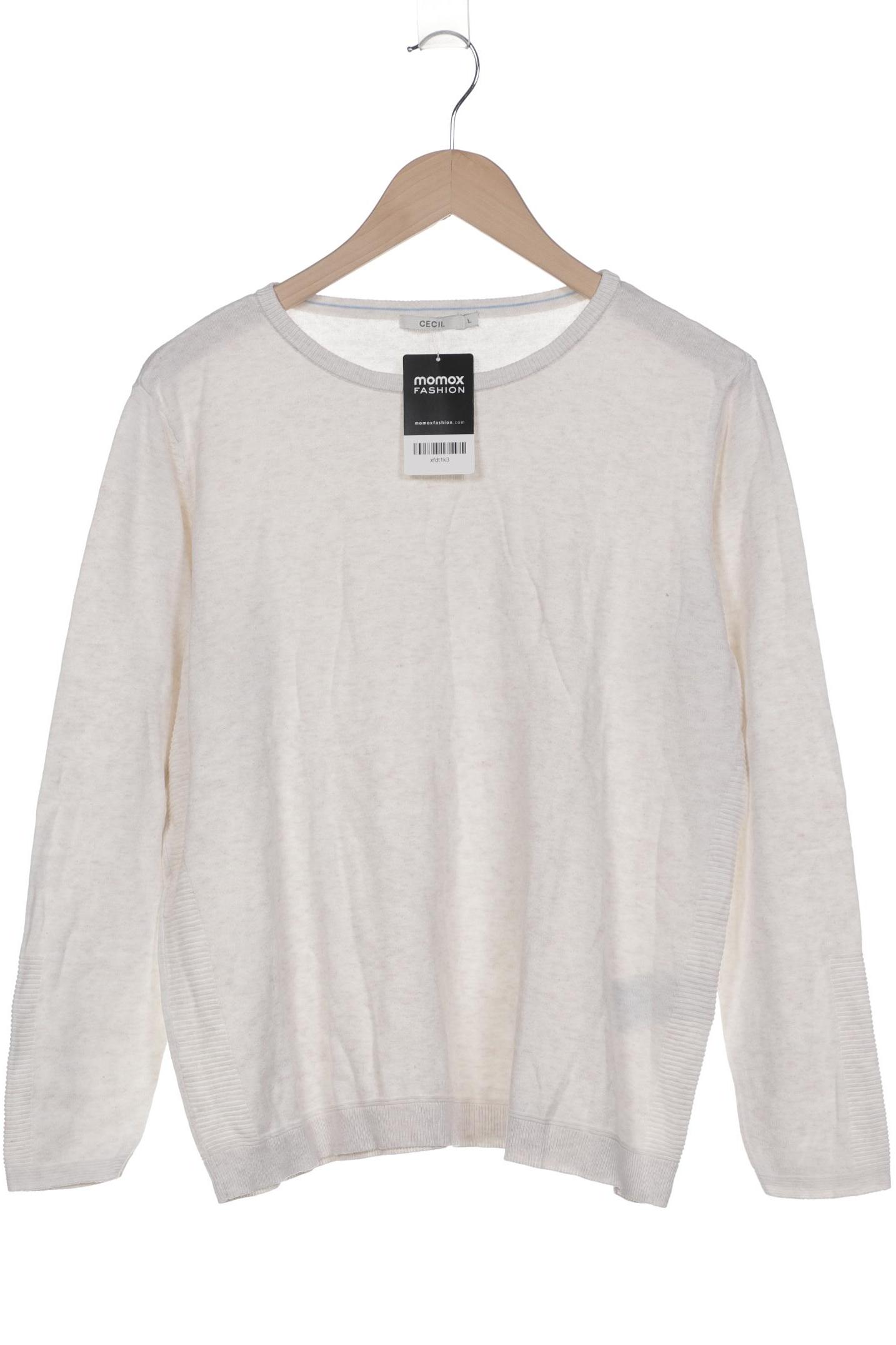 

Cecil Damen Pullover, cremeweiß, Gr. 42