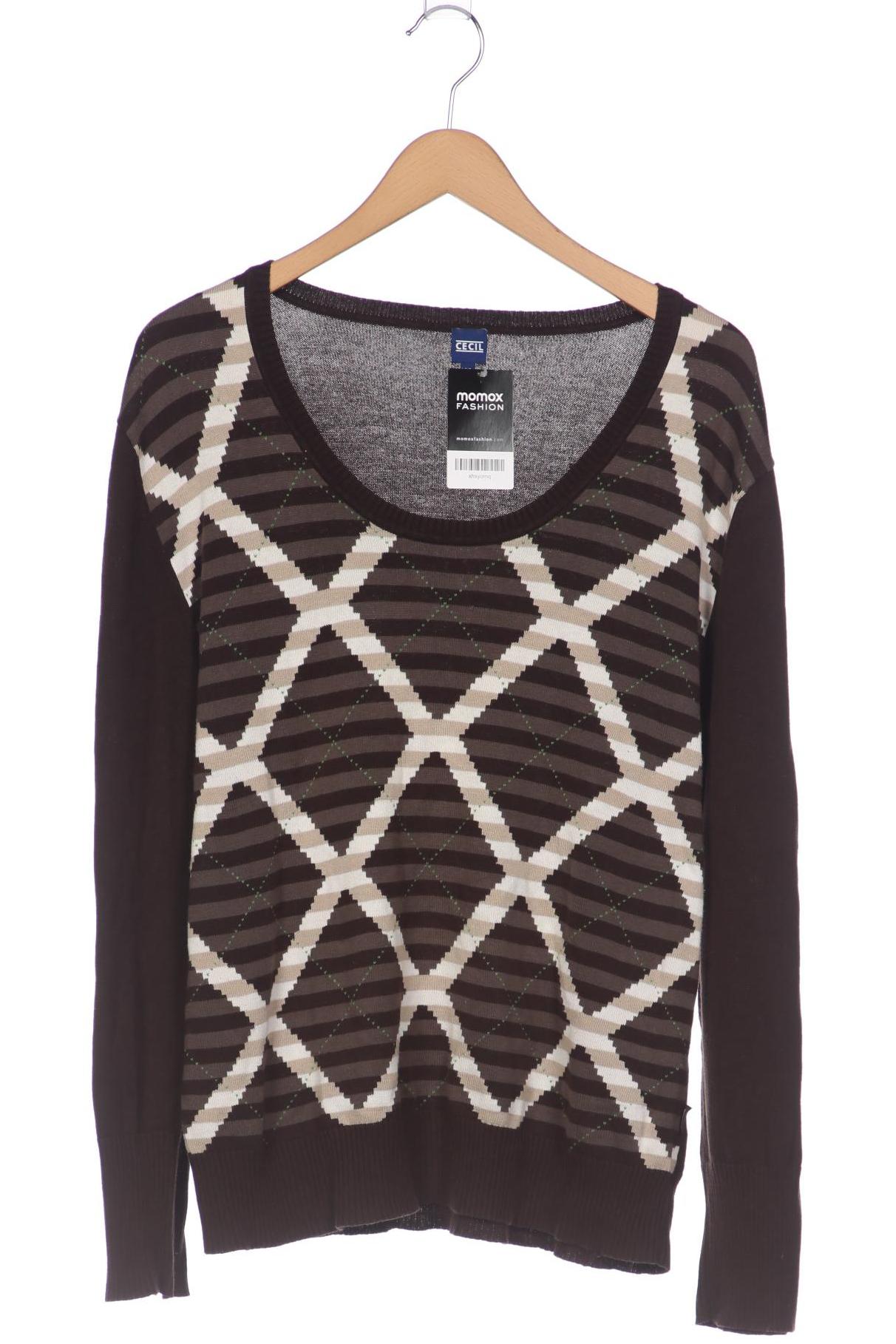 

Cecil Damen Pullover, braun, Gr. 46
