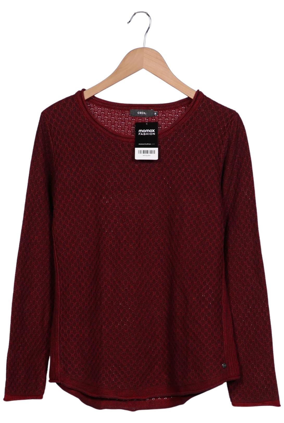 

Cecil Damen Pullover, bordeaux, Gr. 38