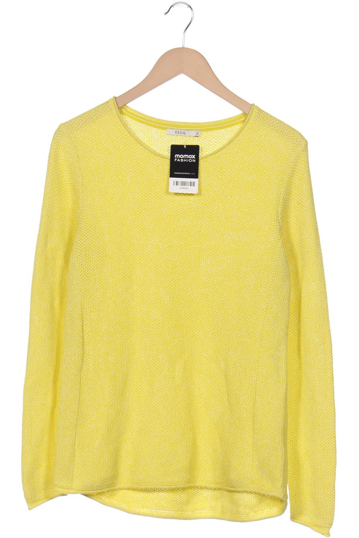 

Cecil Damen Pullover, gelb, Gr. 38