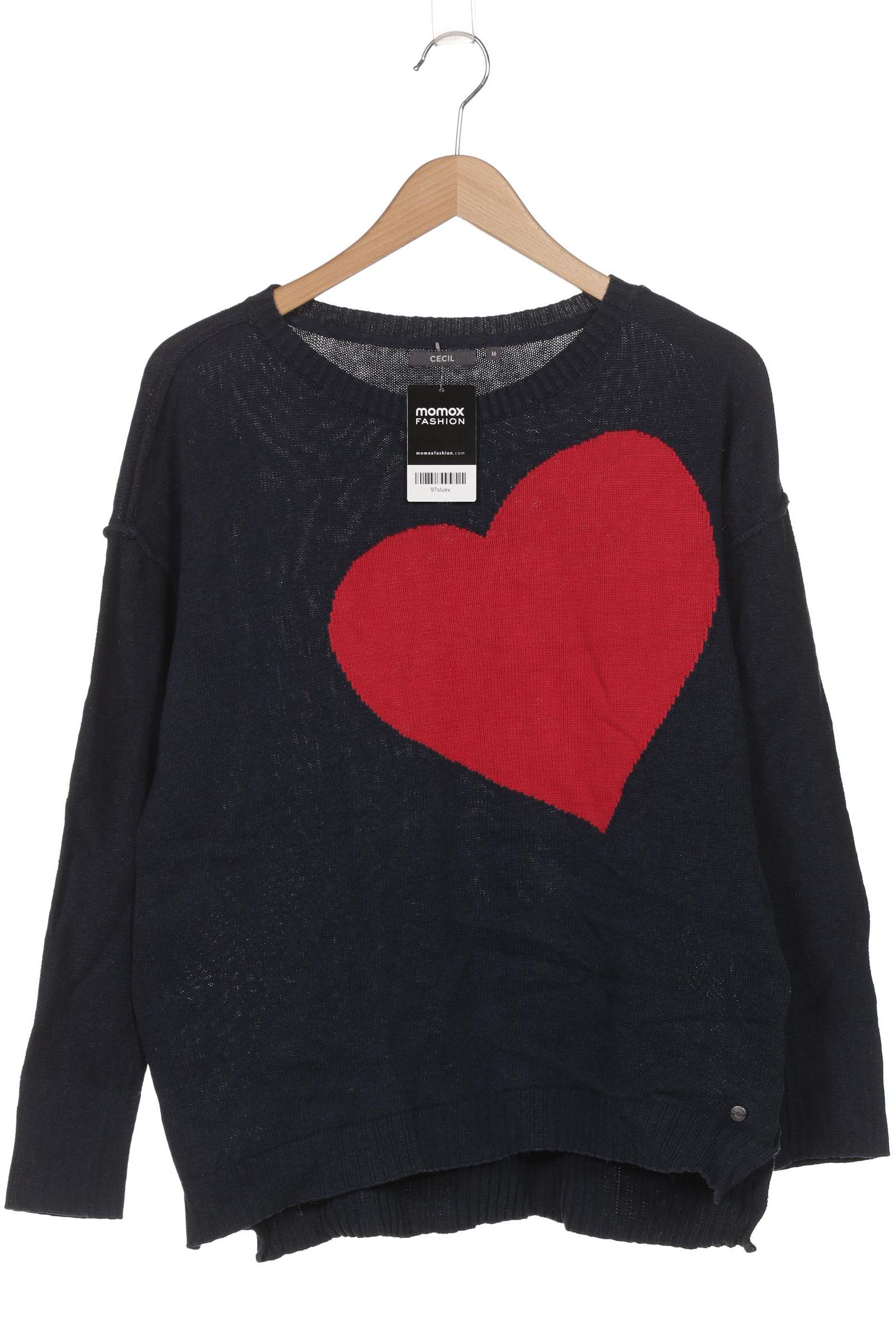 

Cecil Damen Pullover, marineblau, Gr. 38