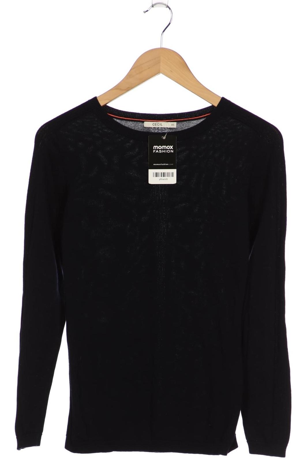 

Cecil Damen Pullover, marineblau, Gr. 34