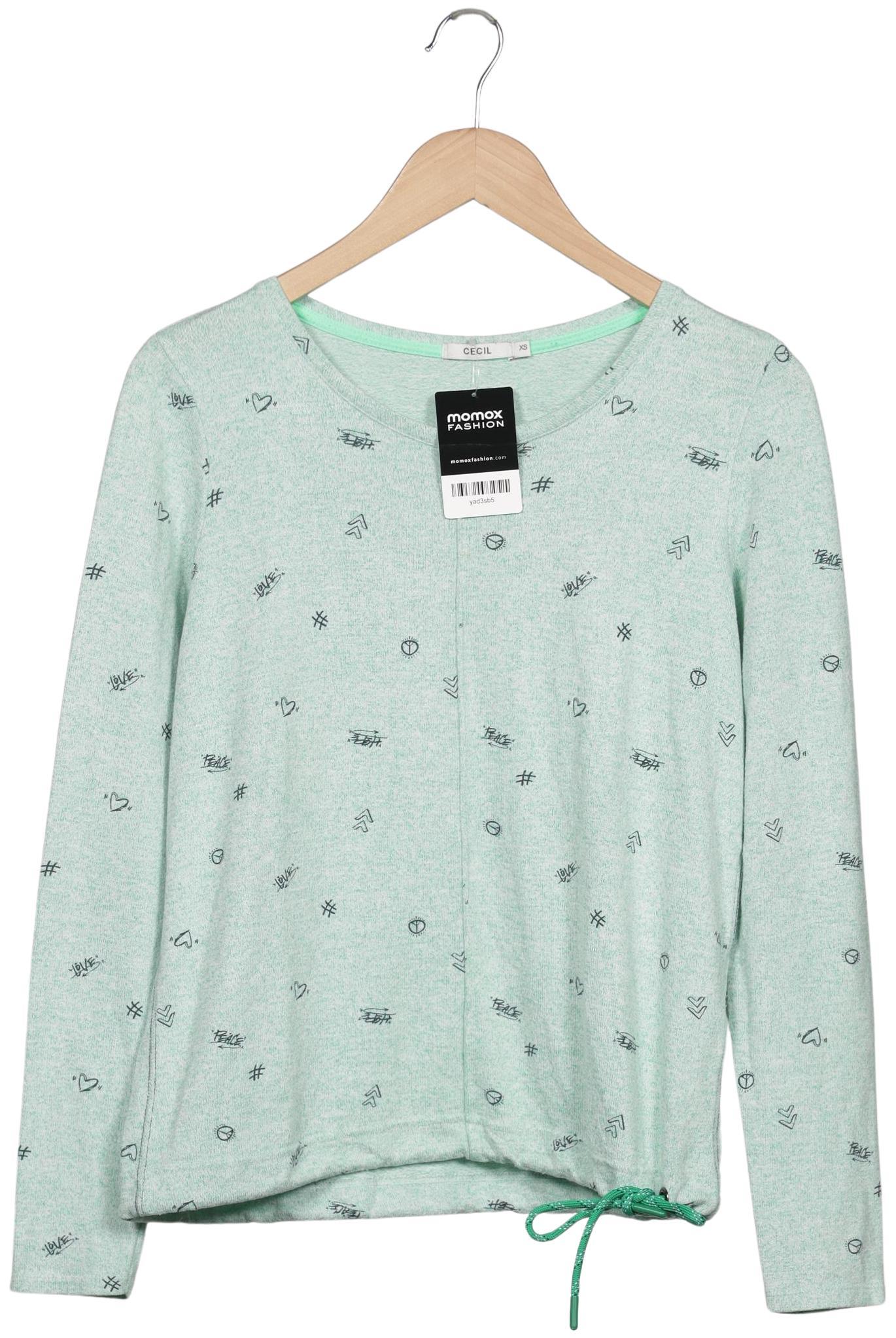 

Cecil Damen Pullover, hellgrün, Gr. 34