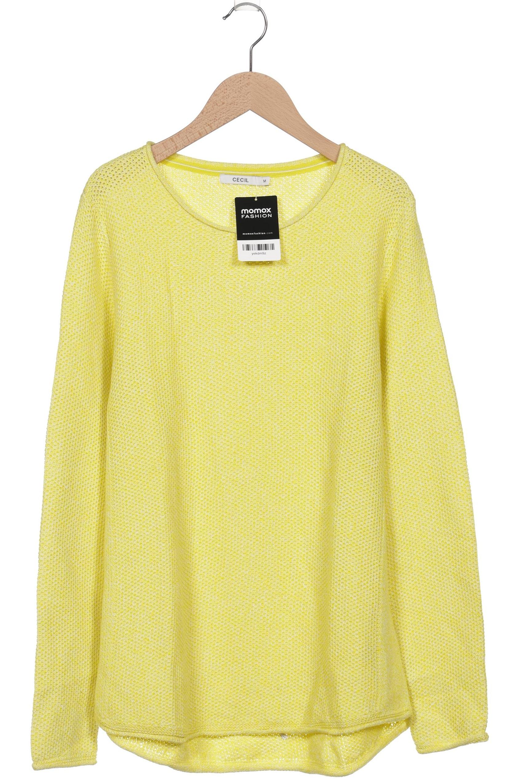 

Cecil Damen Pullover, gelb, Gr. 38