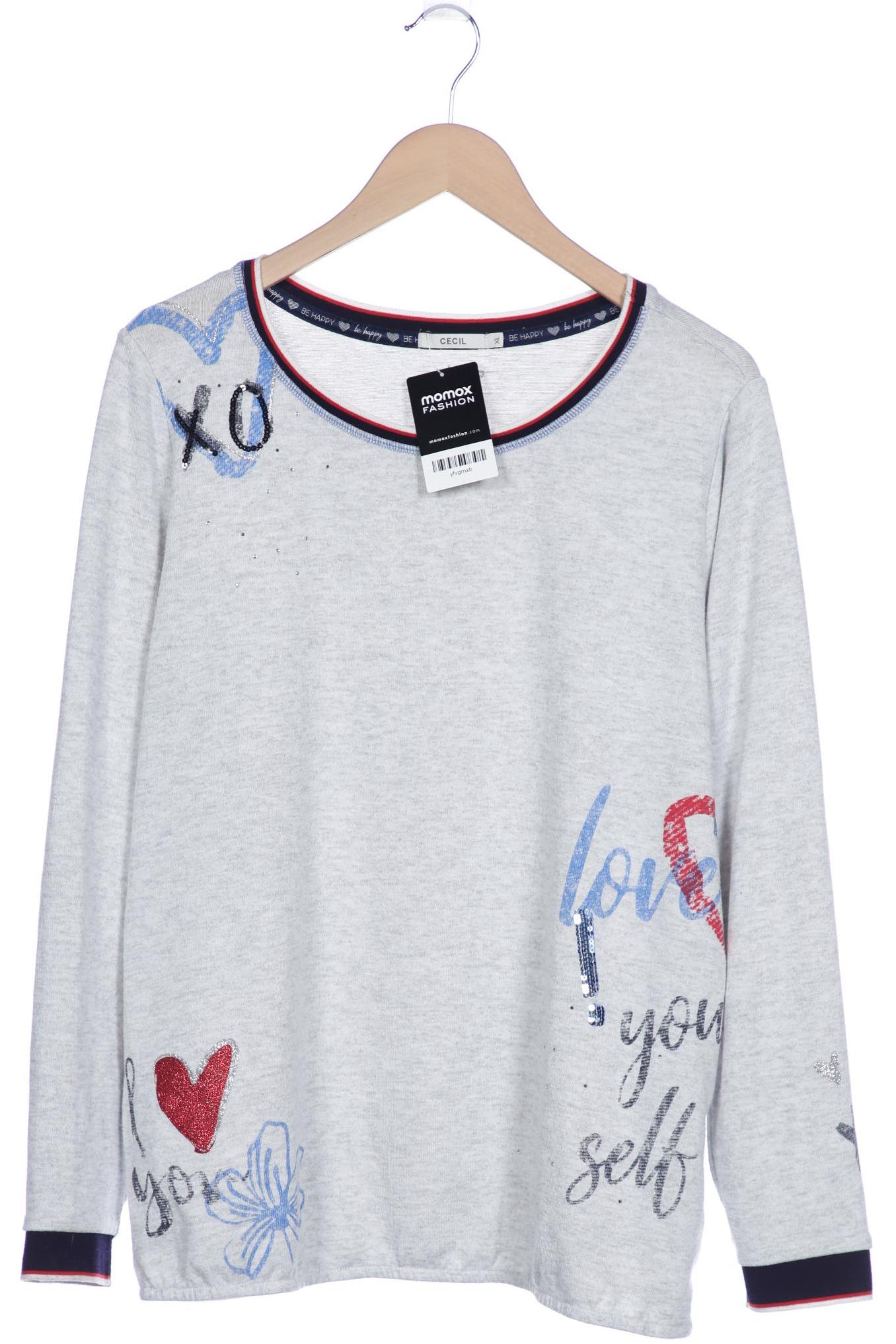 

CECIL Damen Pullover, grau