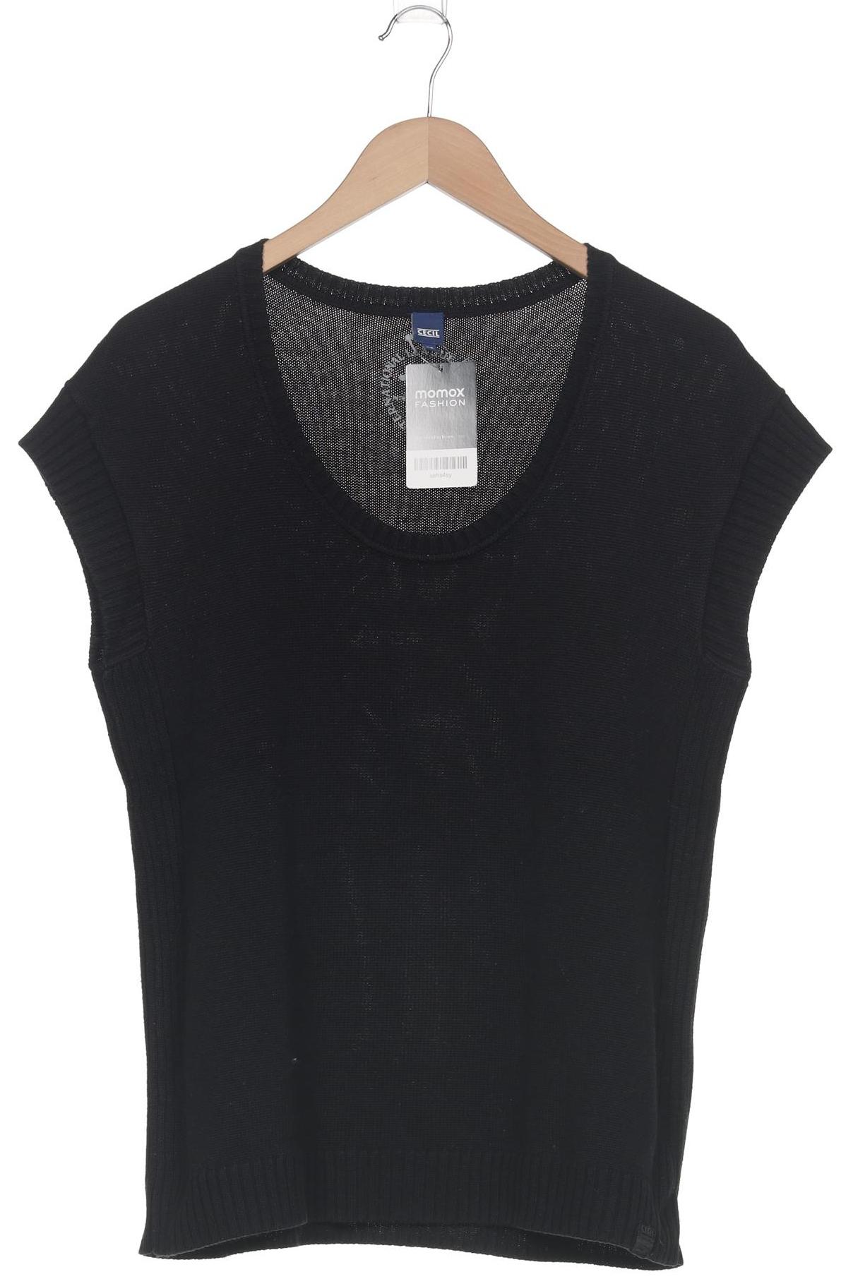 

Cecil Damen Pullover, schwarz, Gr. 38