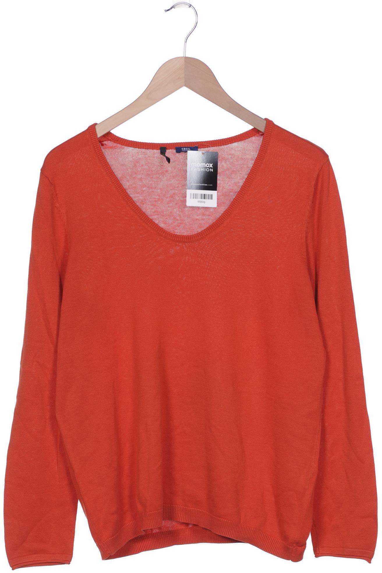 

Cecil Damen Pullover, orange, Gr. 46