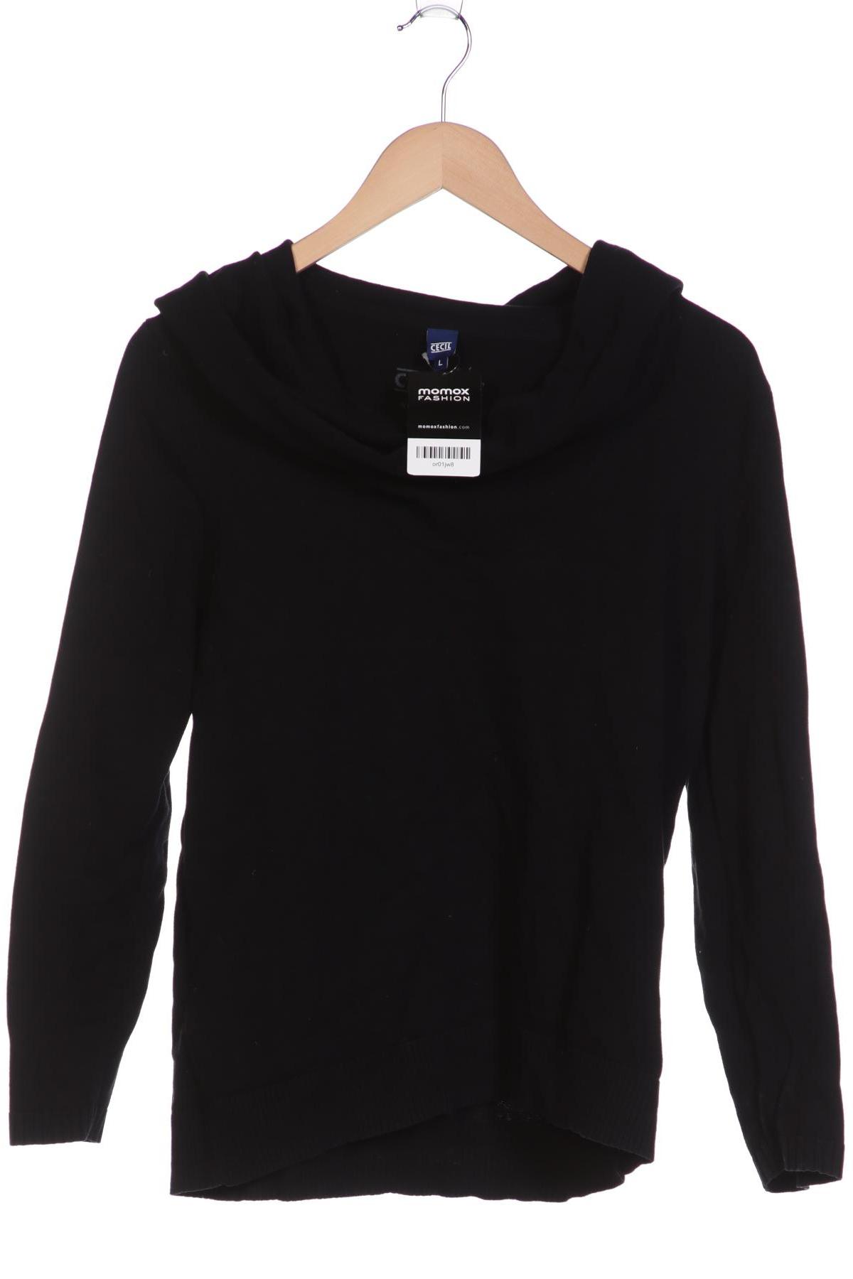 

CECIL Damen Pullover, schwarz