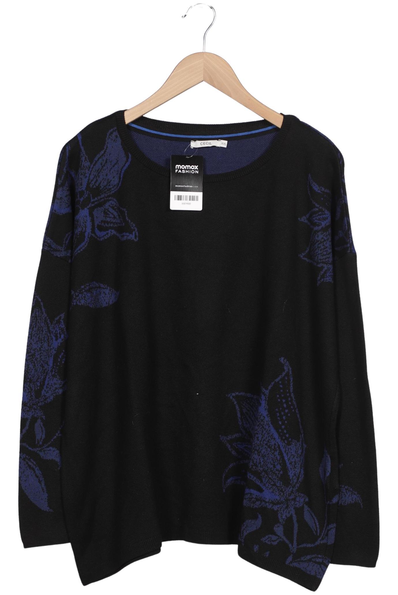 

Cecil Damen Pullover, schwarz, Gr. 46