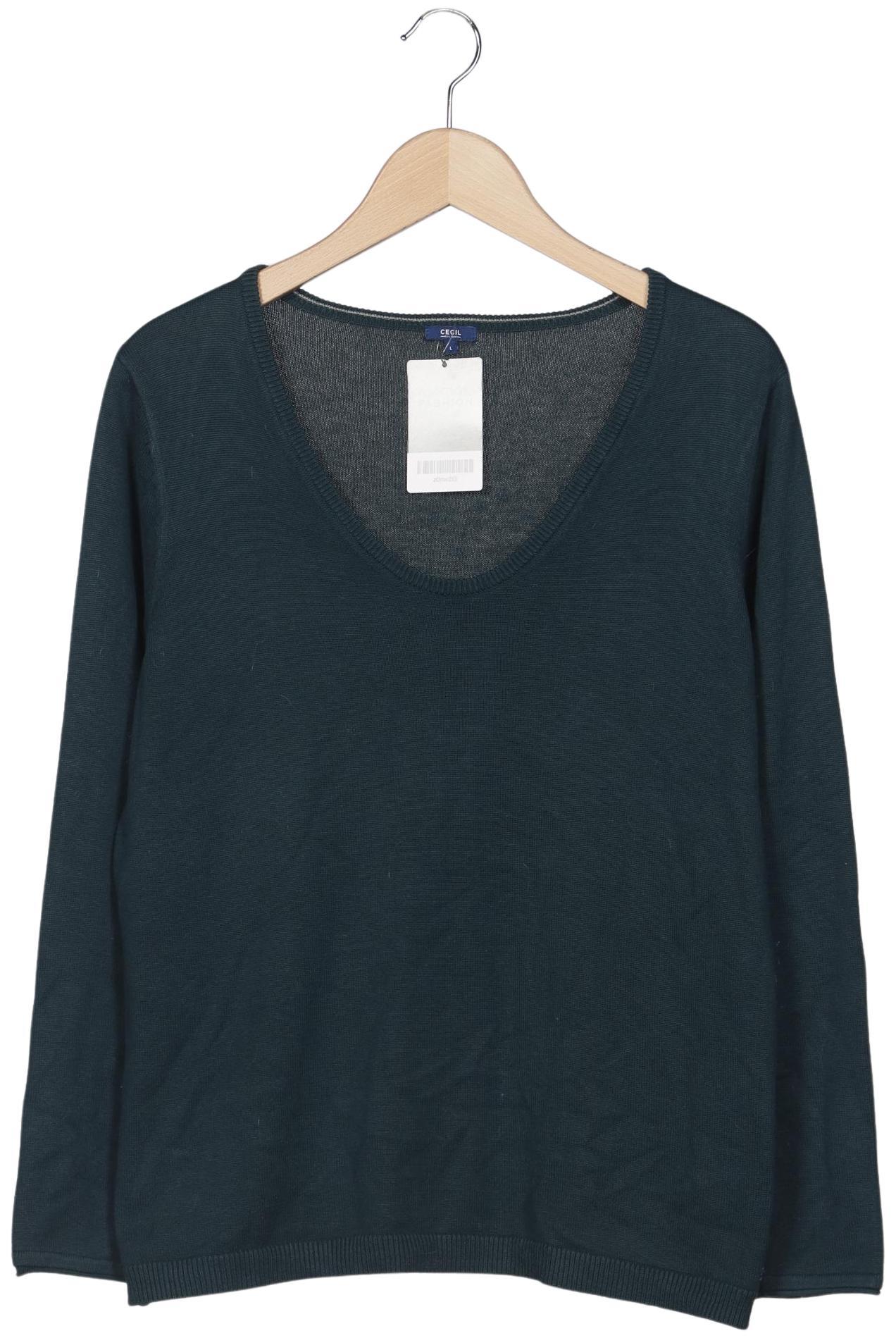 

Cecil Damen Pullover, grün, Gr. 42