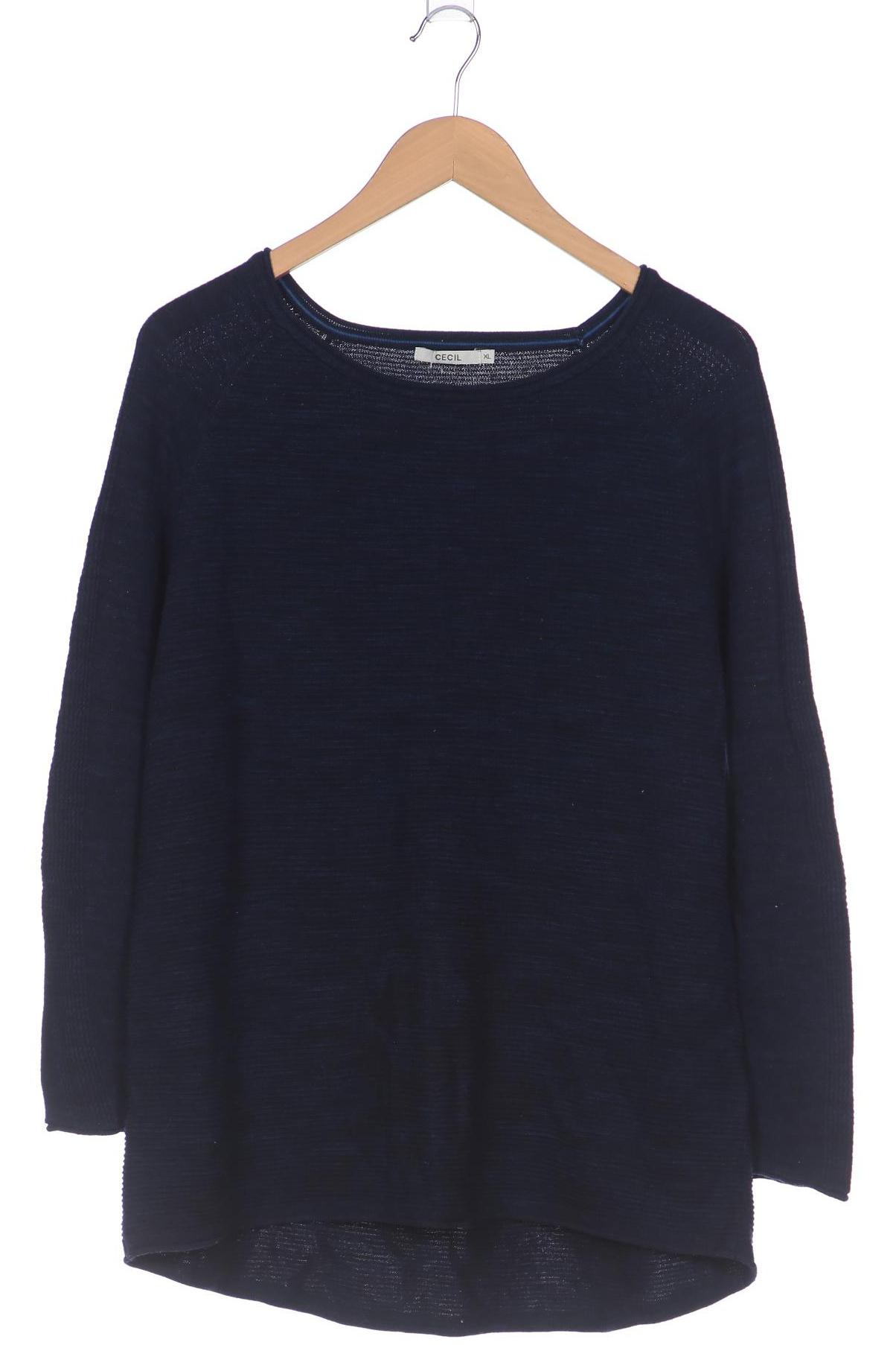 

Cecil Damen Pullover, marineblau, Gr. 44
