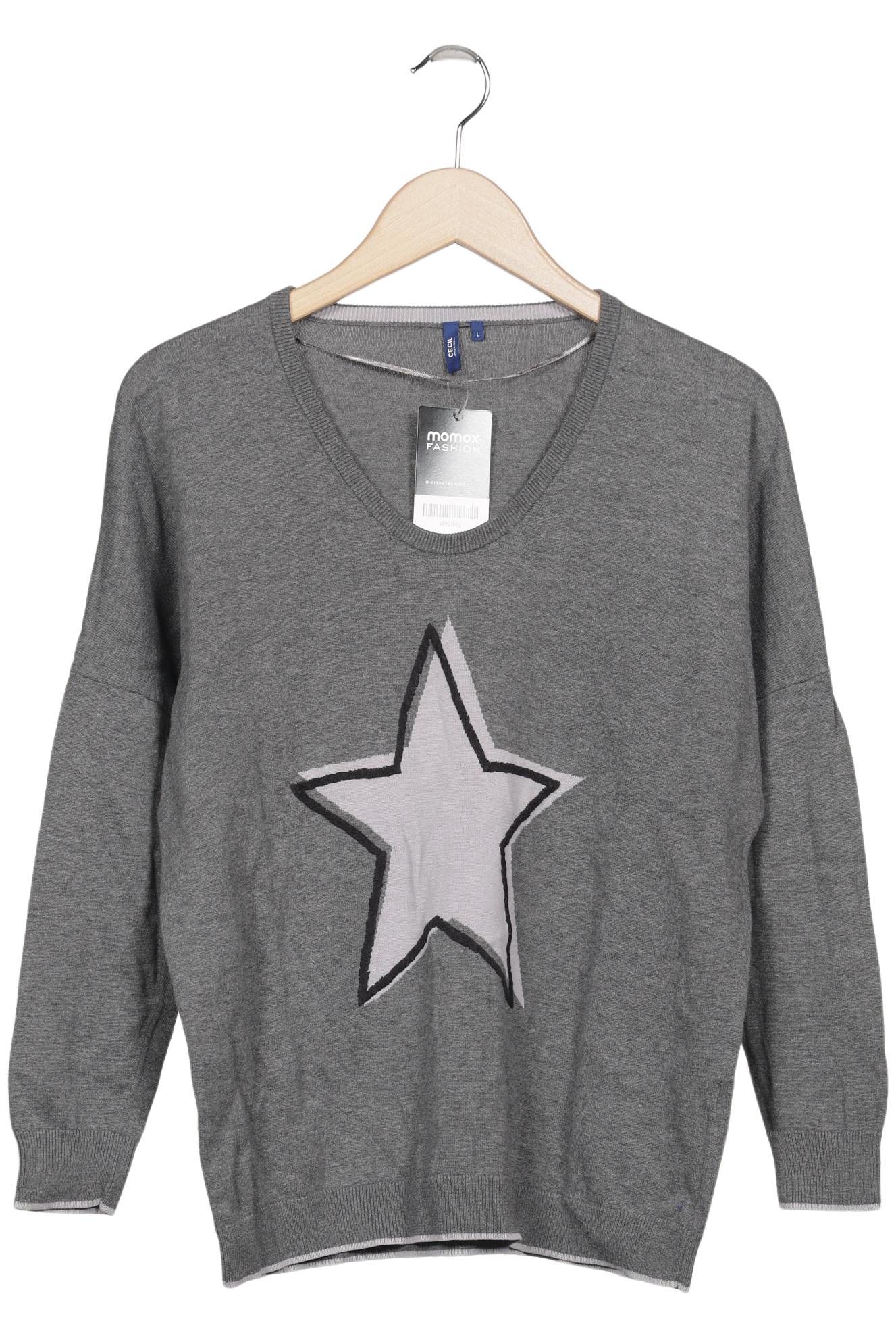 

Cecil Damen Pullover, grau, Gr. 42
