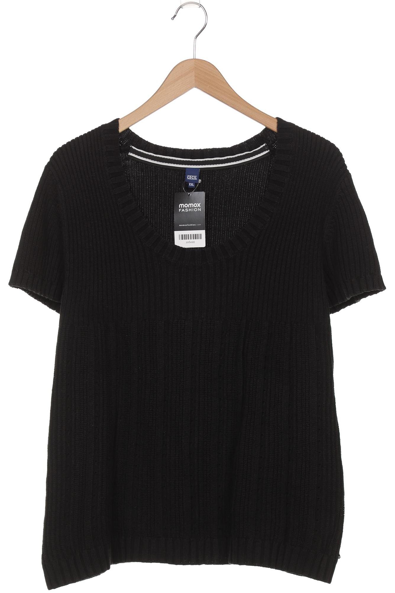 

Cecil Damen Pullover, schwarz, Gr. 46