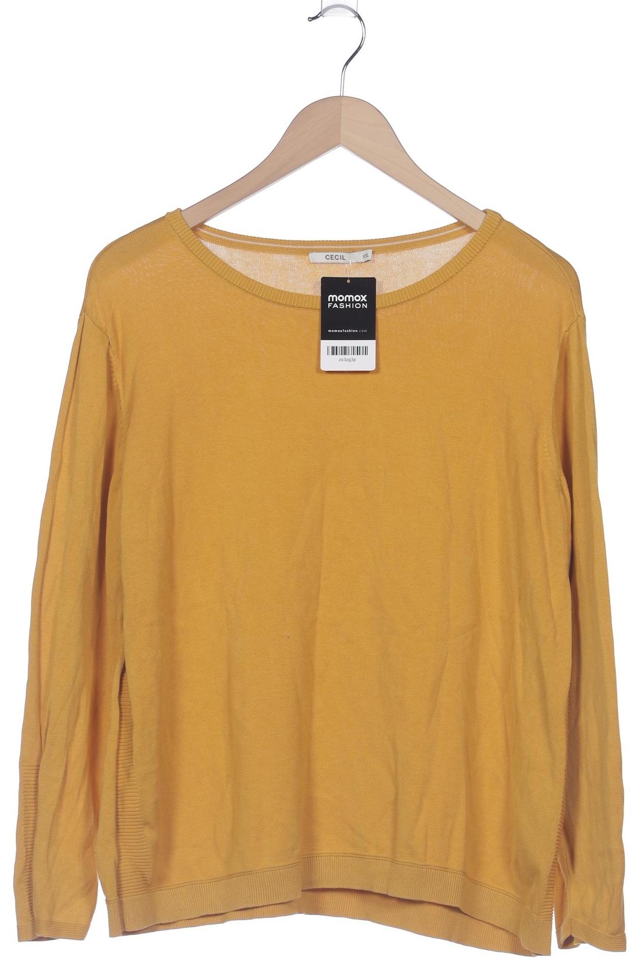 

Cecil Damen Pullover, gelb, Gr. 46